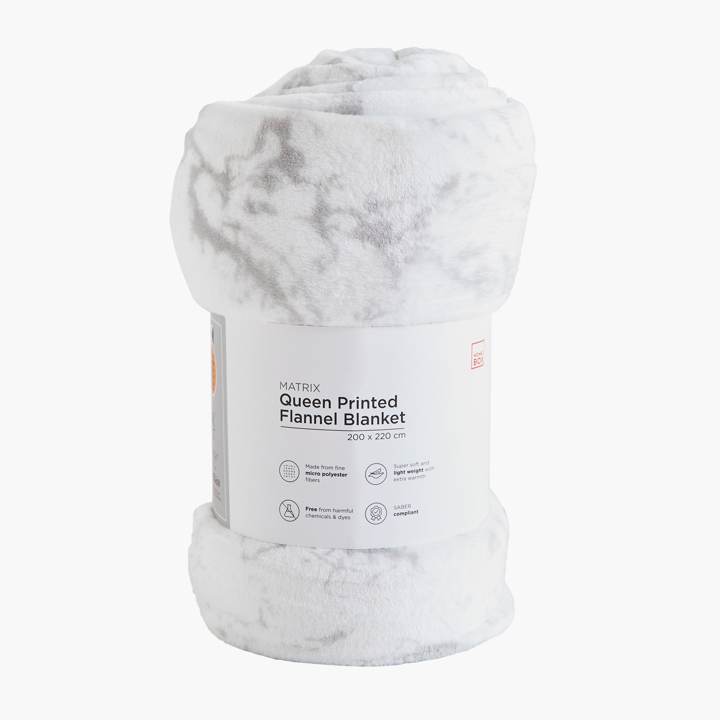 Matrix Dalvik Printed Flannel Queen Blanket - 200x220 cm-hbxhomeware-hbxbedroom-image-7