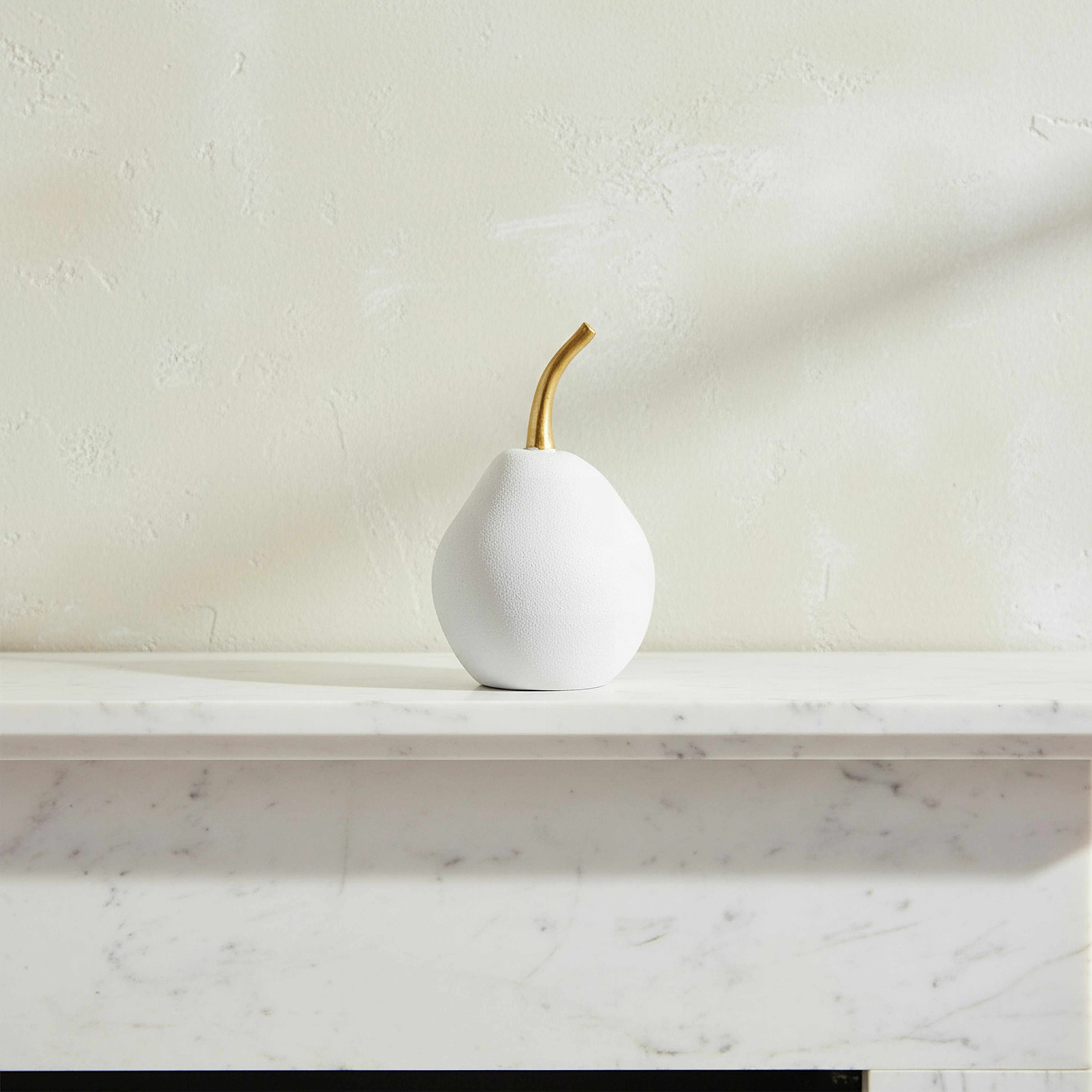 Verdant Polyresin Pear Table Decor Accent - 11.5x11x18 cm-hbxhomeware-homedecor-figurinesandornaments-image-1