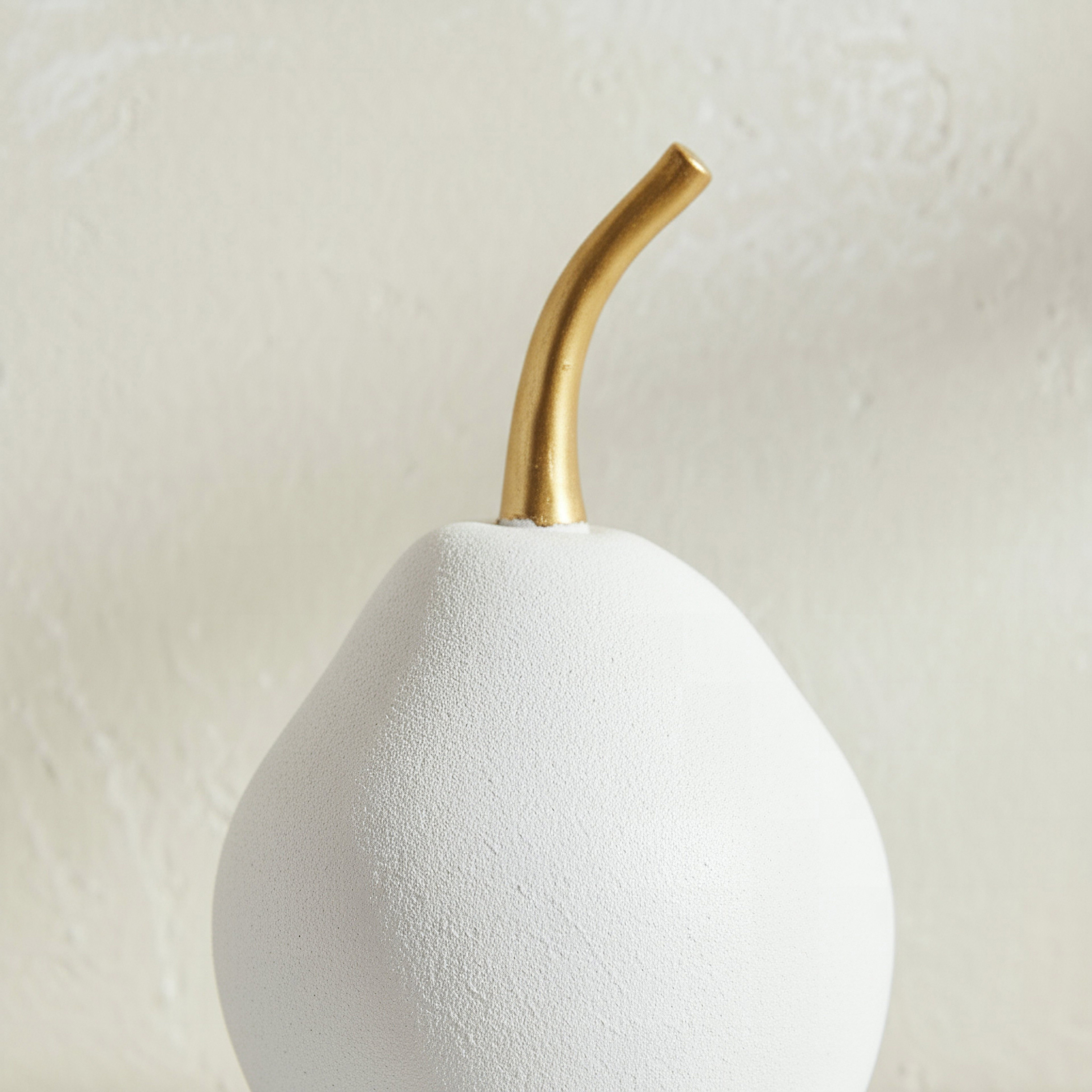 Verdant Polyresin Pear Table Decor Accent - 11.5x11x18 cm-hbxhomeware-homedecor-figurinesandornaments-image-2