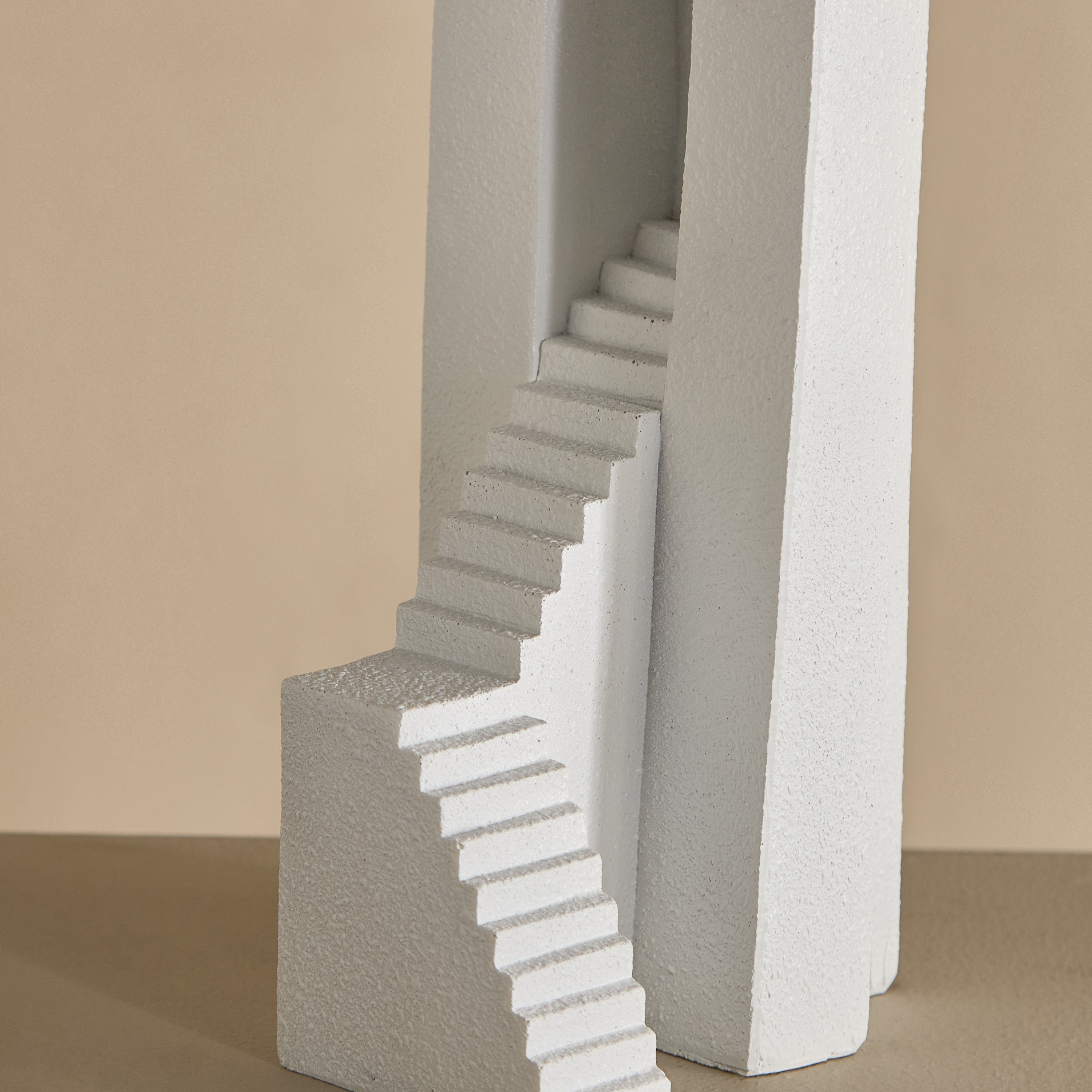 Verdant Polyresin Staircase Table Accent - 15x13x31.5 cm-hbxhomeware-homedecor-figurinesandornaments-image-6