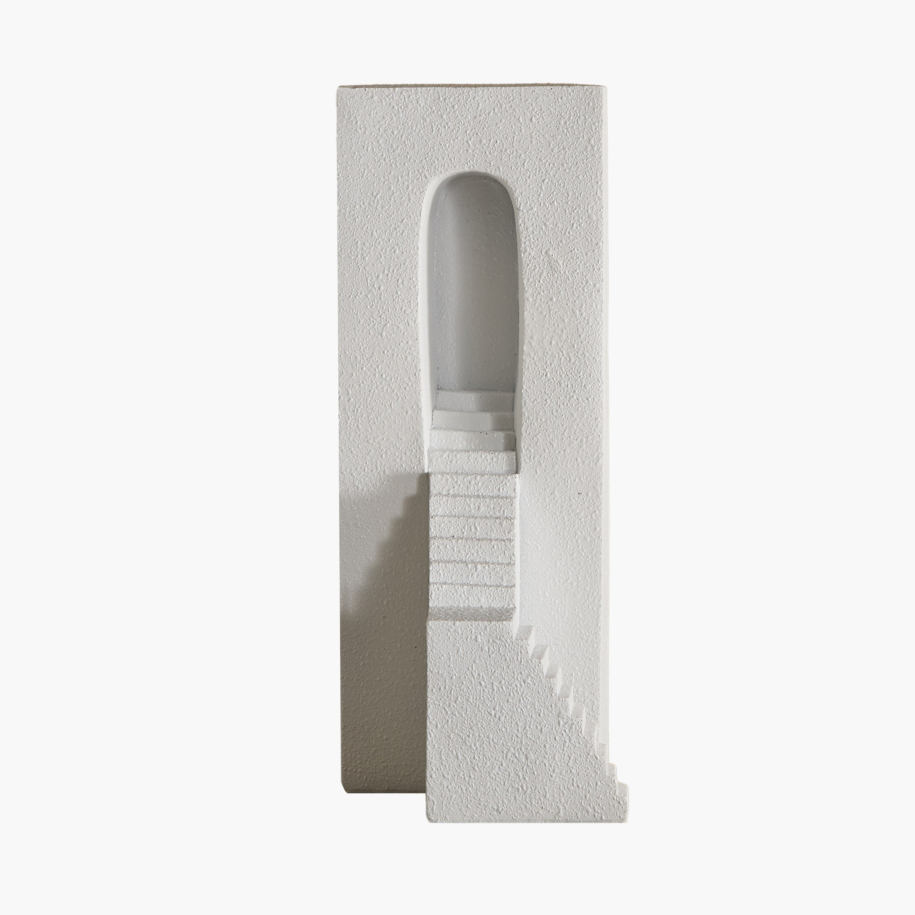 Verdant Polyresin Staircase Table Accent - 15x13x31.5 cm-hbxhomeware-homedecor-figurinesandornaments-image-8