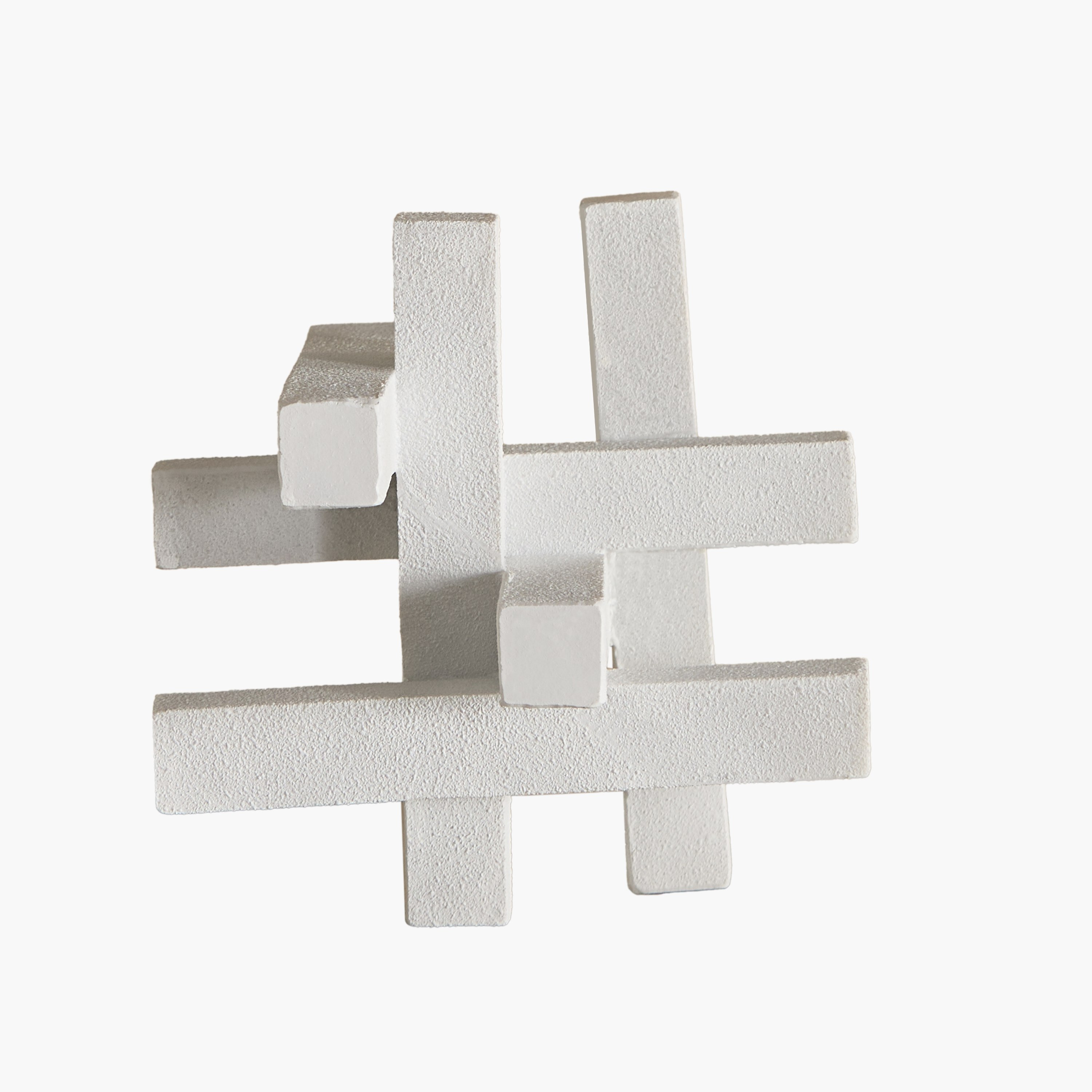 Verdant Polyresin Marble Look Block Table Decor Accent - 20x20x20 cm-hbxhomeware-homedecor-figurinesandornaments-image-8