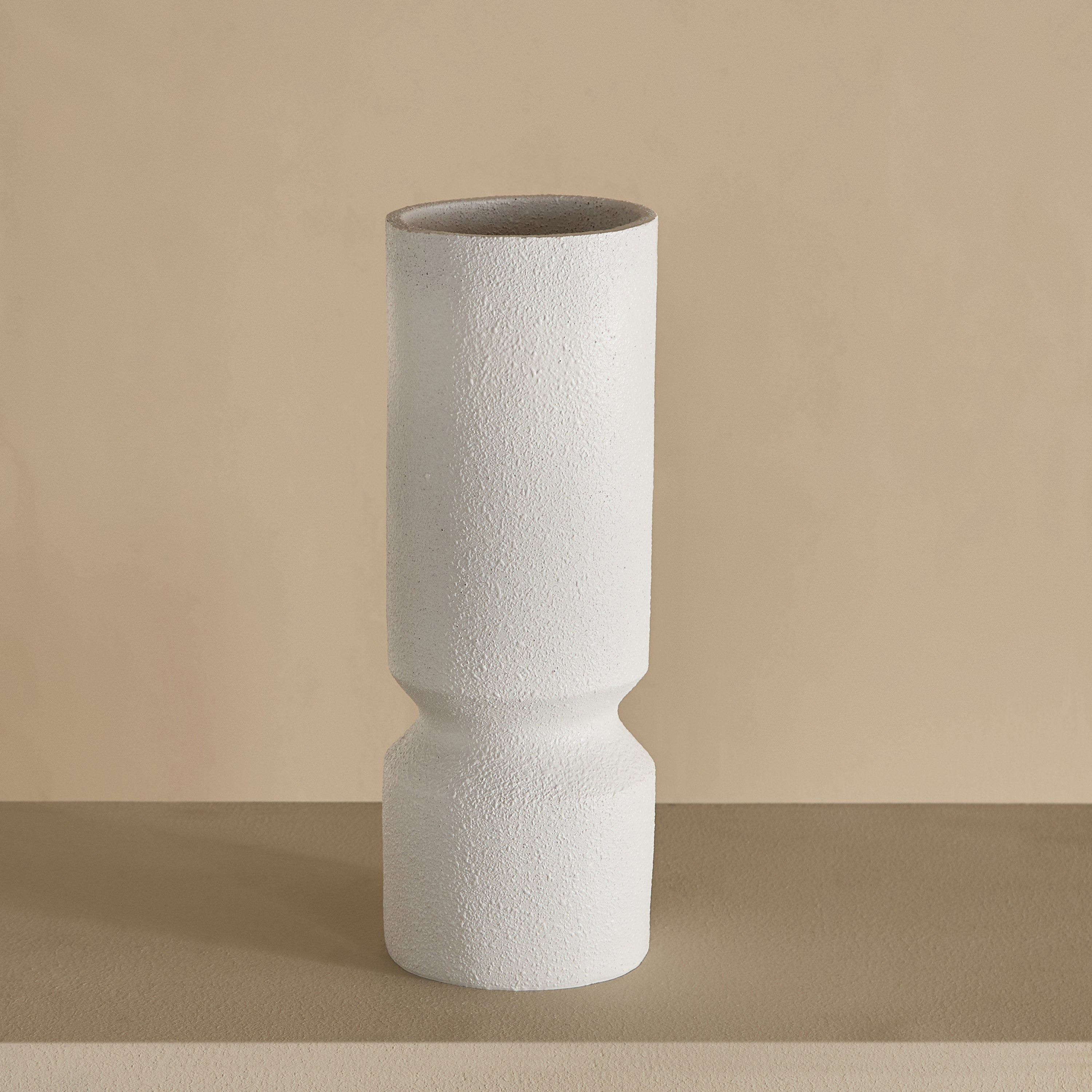 Verdant Polyresin Cone Stone Finish Vase - 11.5x10x32 cm-hbxbedroom-decorandaccessories-vases-image-6