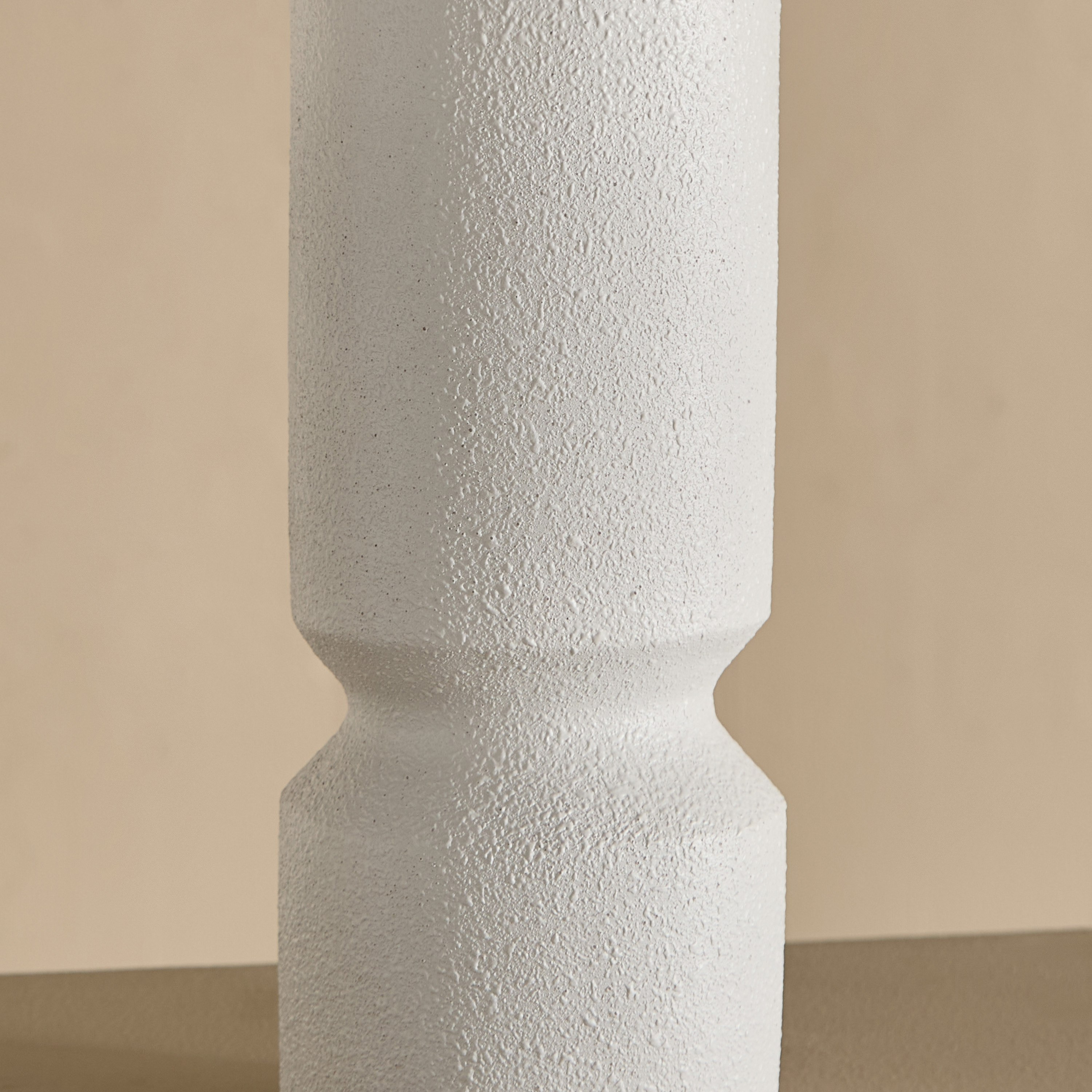 Verdant Polyresin Cone Stone Finish Vase - 11.5x10x32 cm-hbxbedroom-decorandaccessories-vases-image-7