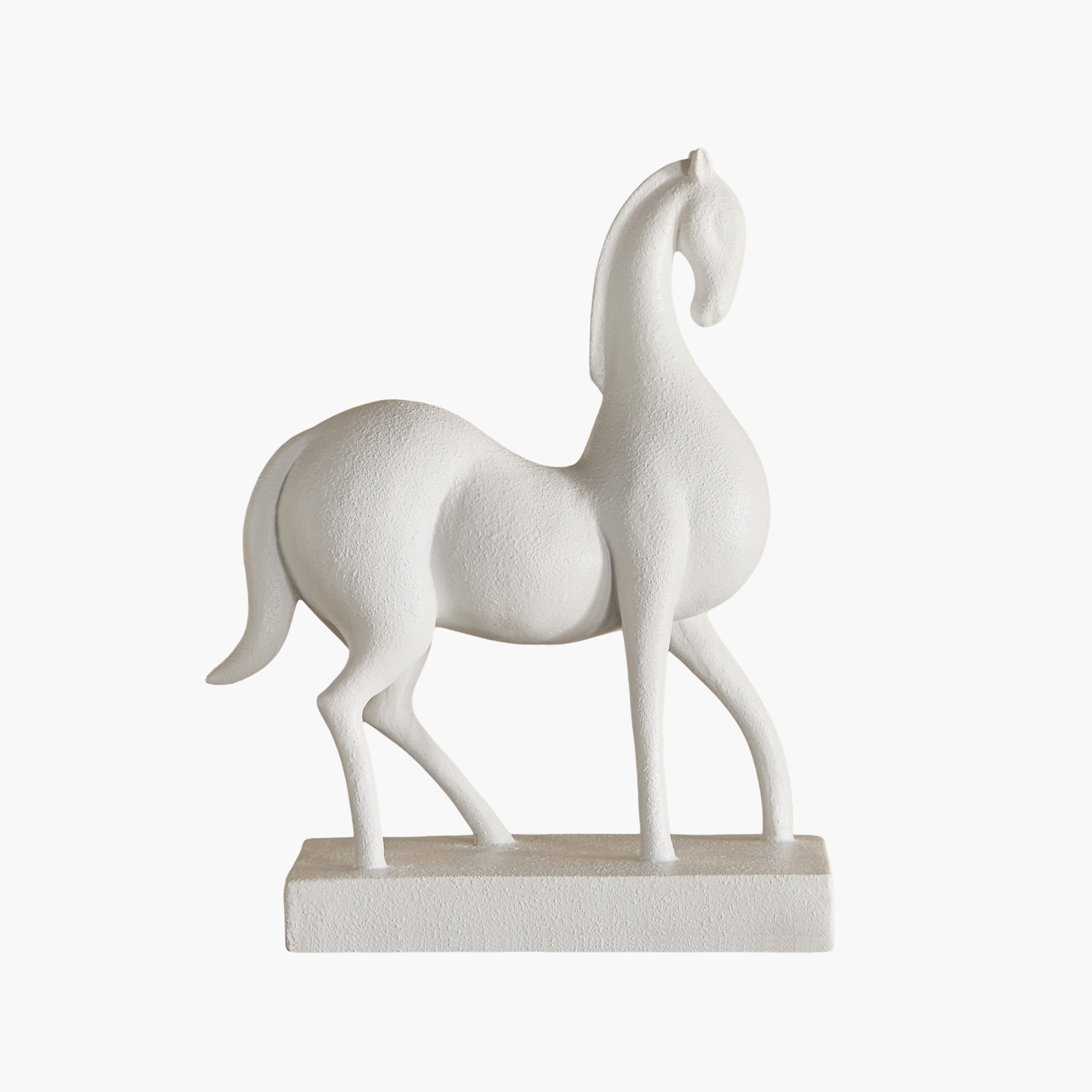 Verdant Polyresin Decorative Horse Table Accent - 25x12x31.5 cm-hbxhomeware-homedecor-figurinesandornaments-image-8