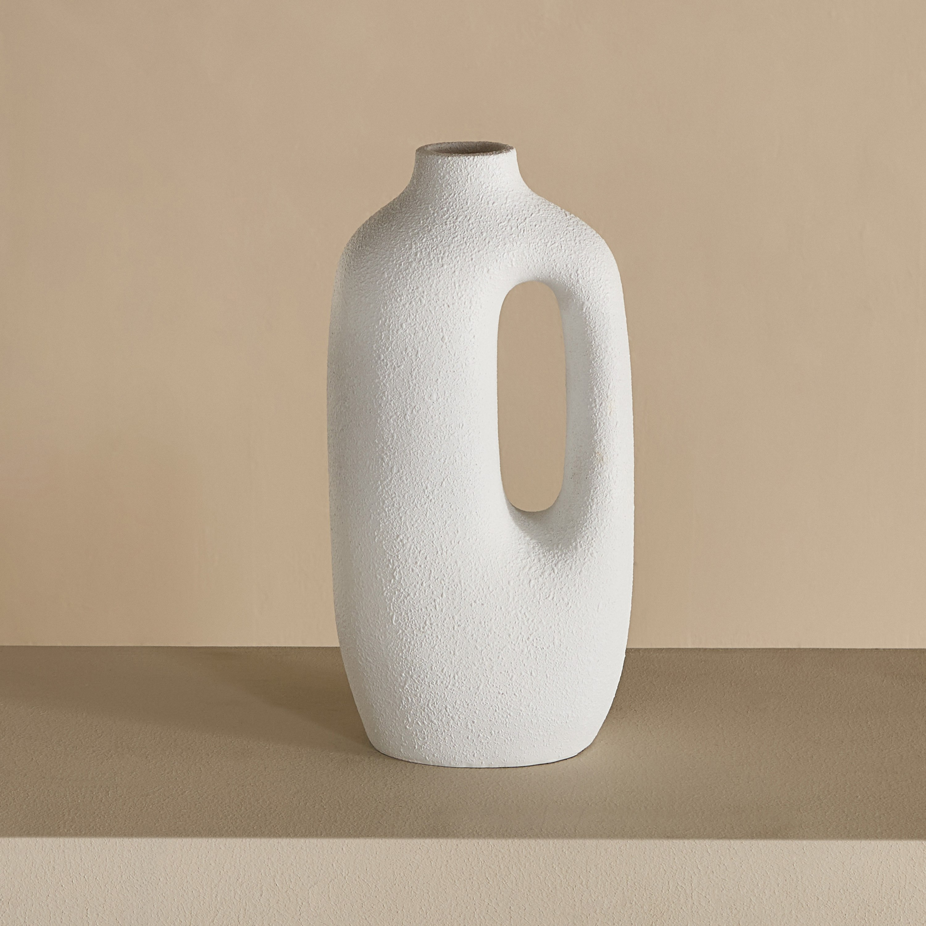 Verdant Polyresin Decorative Table Vase - 17x12.5x33.5 cm-hbxbedroom-decorandaccessories-vases-image-5