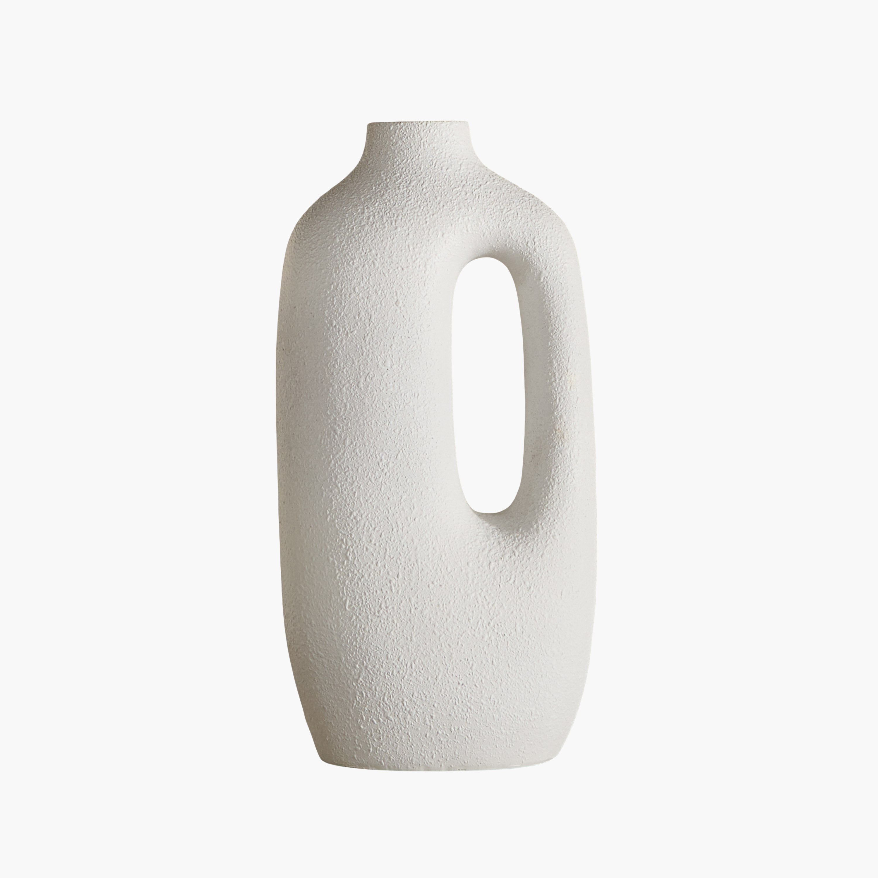 Verdant Polyresin Decorative Table Vase - 17x12.5x33.5 cm-hbxbedroom-decorandaccessories-vases-image-8
