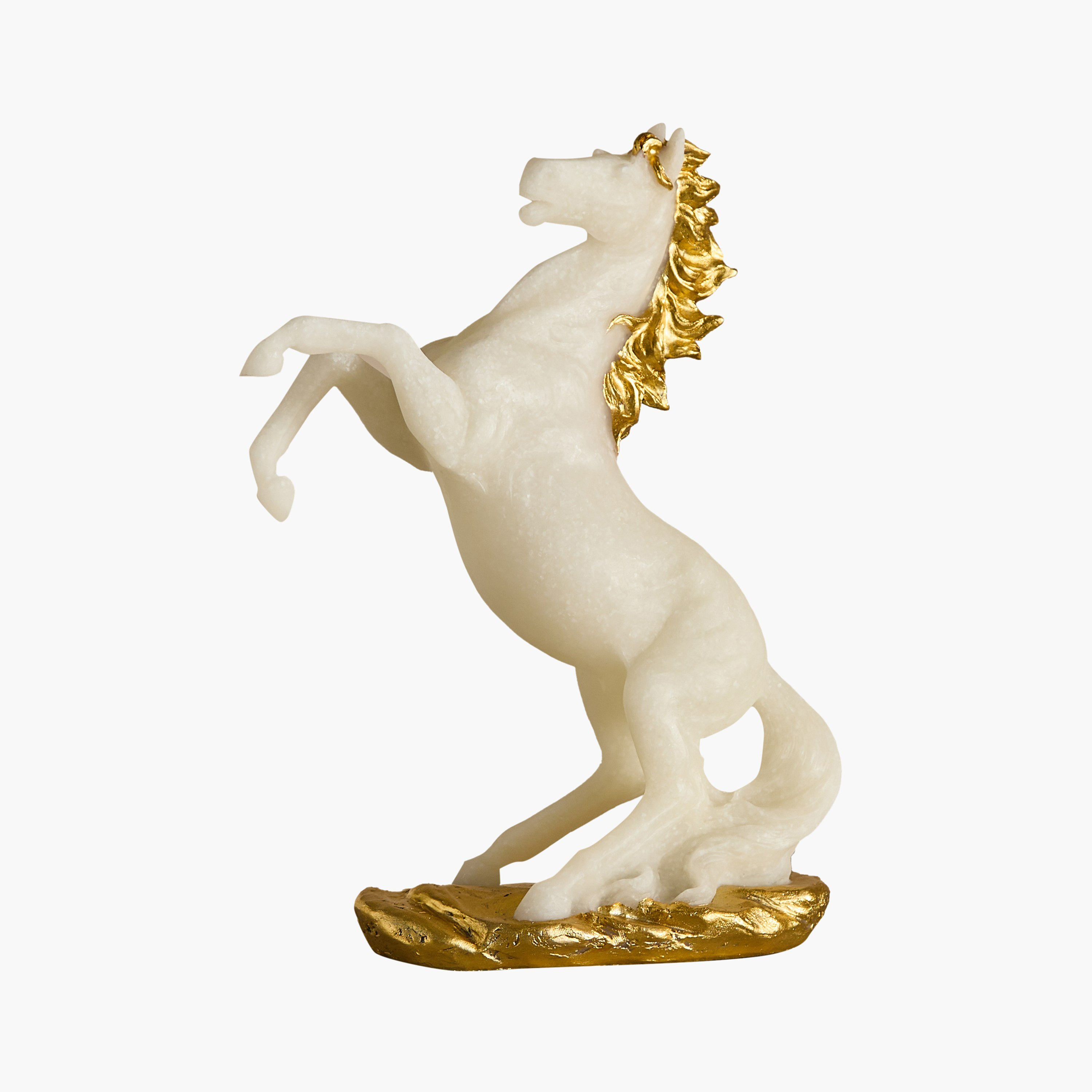 حصان هزاز من غبار الرخام والبوليريسين من فيردانت - ‎19.9×9×25.8 سم‎-hbxhomeware-homedecor-figurinesandornaments-image-8