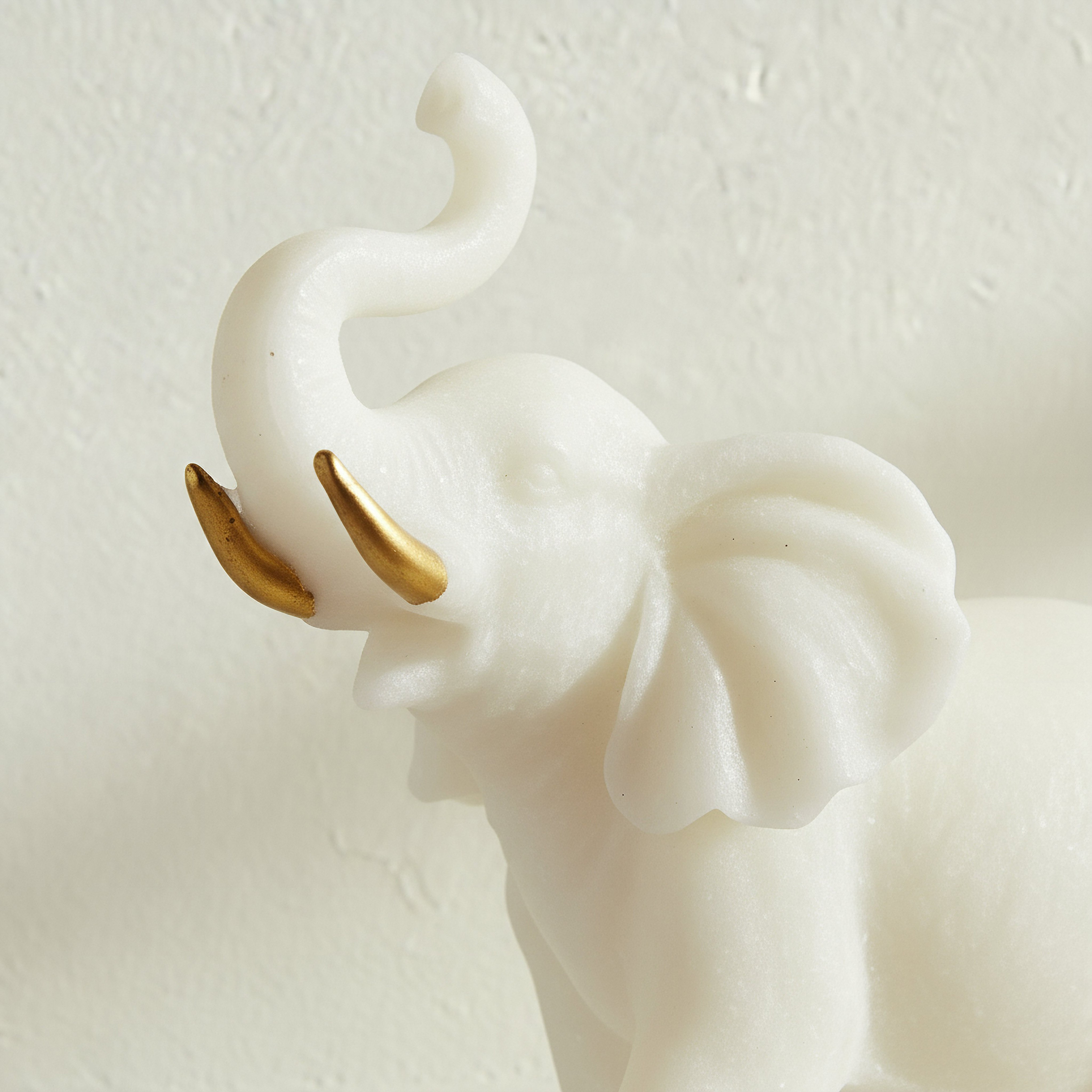قطعة ديكور على شكل فيل من غبار الرخام والبوليريسين من فيردانت - ‎25.9×10.9×24.8 سم‎-hbxhomeware-homedecor-figurinesandornaments-image-2
