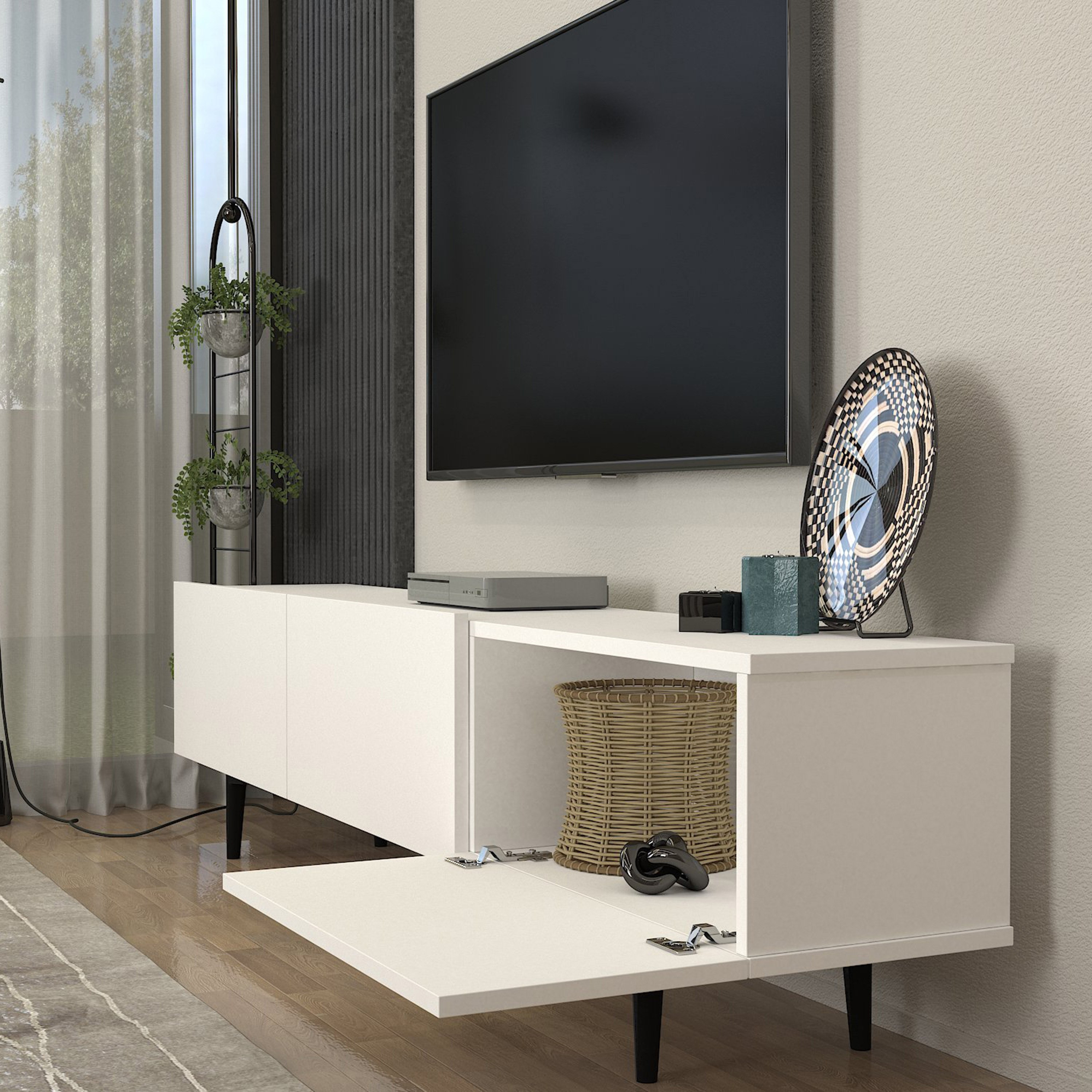 وحدة تلفزيون حتى 70 بوصة 1.8 متر بأرجل من مودوليكس دالاس-hbxlivingroom-mediaunitsandstorage-tvunits-image-6