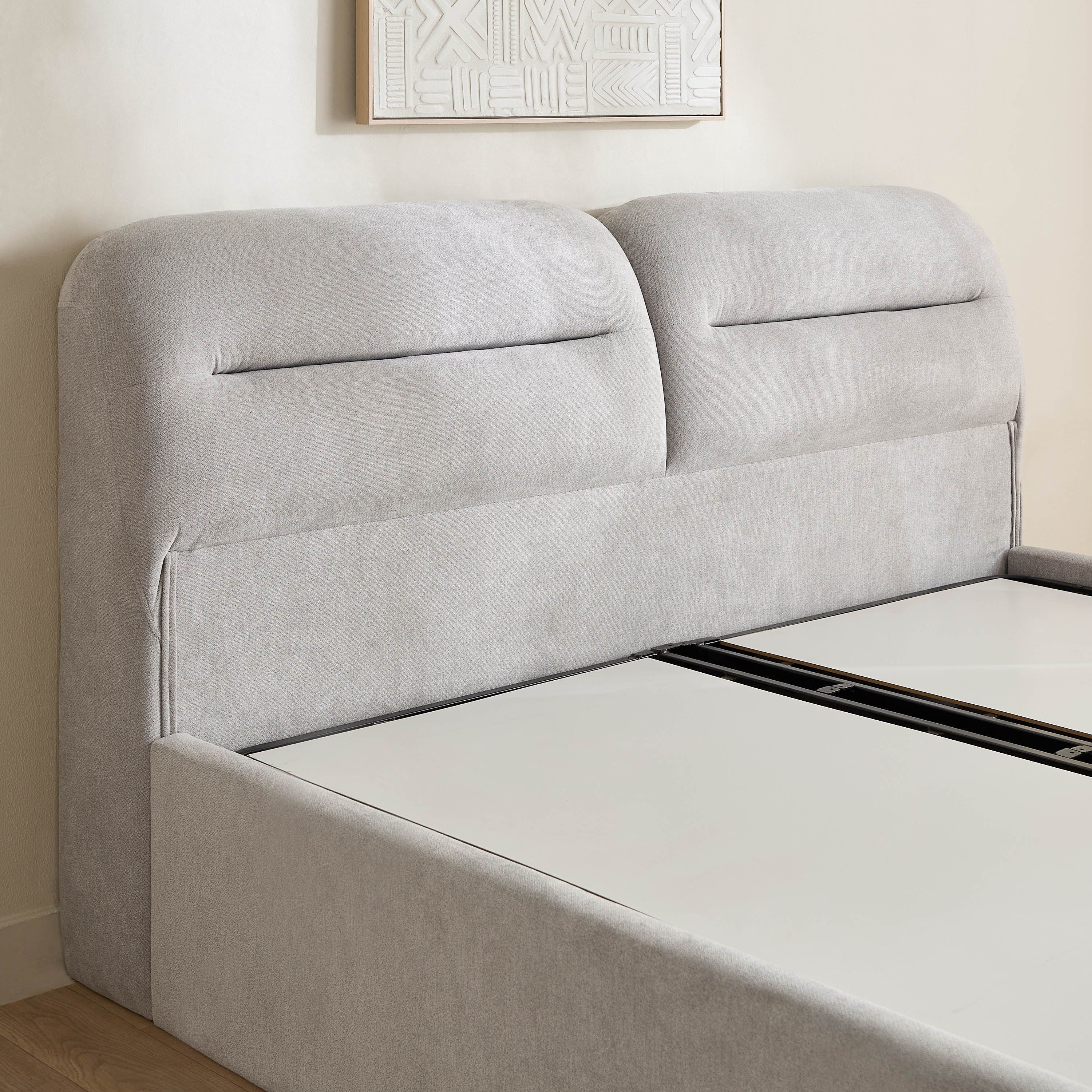 Hampton Triana Upholstered Queen Headboard - 160x200 cm-hbxbedroom-bedsandbedsets-beds-queen-image-4