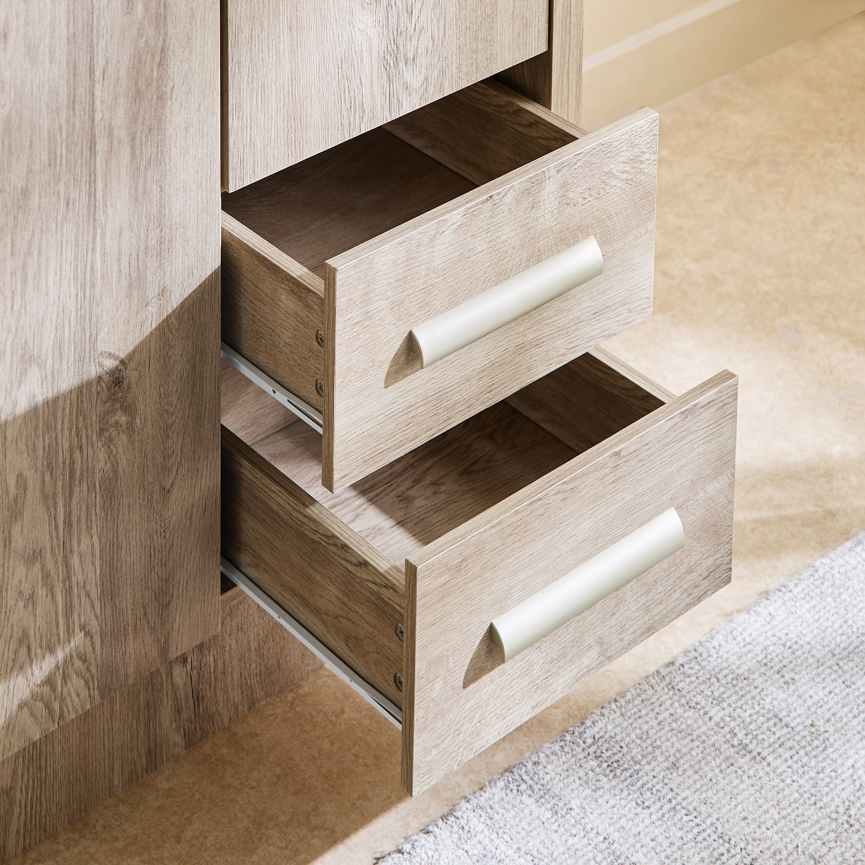 Curvy Nxt 3 Door Wardrobe with Mirror-hbxfurniture-wardrobes-image-6