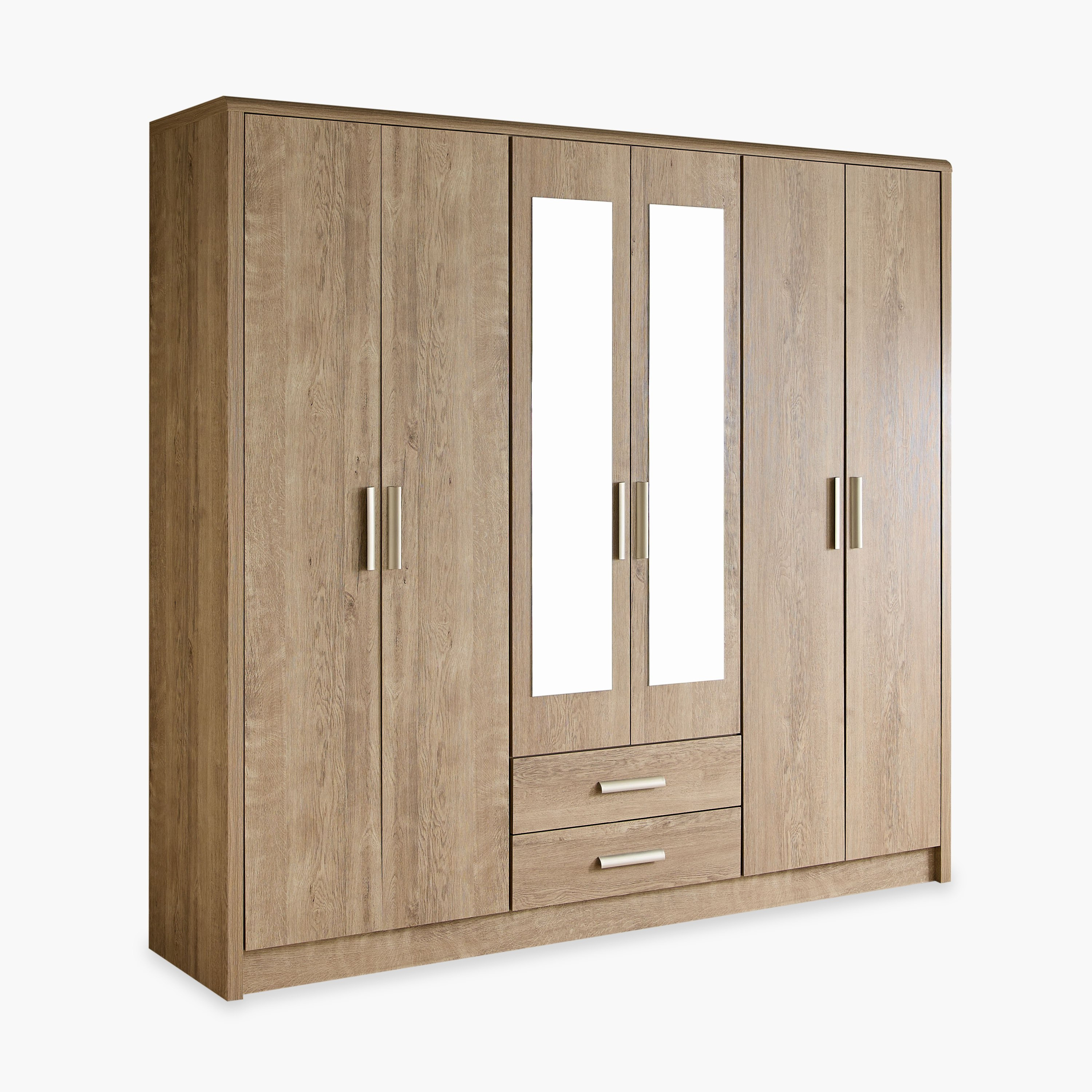 Curvy Nxt 6-Door Wardrobe with 2 Drawers-hbxfurniture-wardrobes-image-11