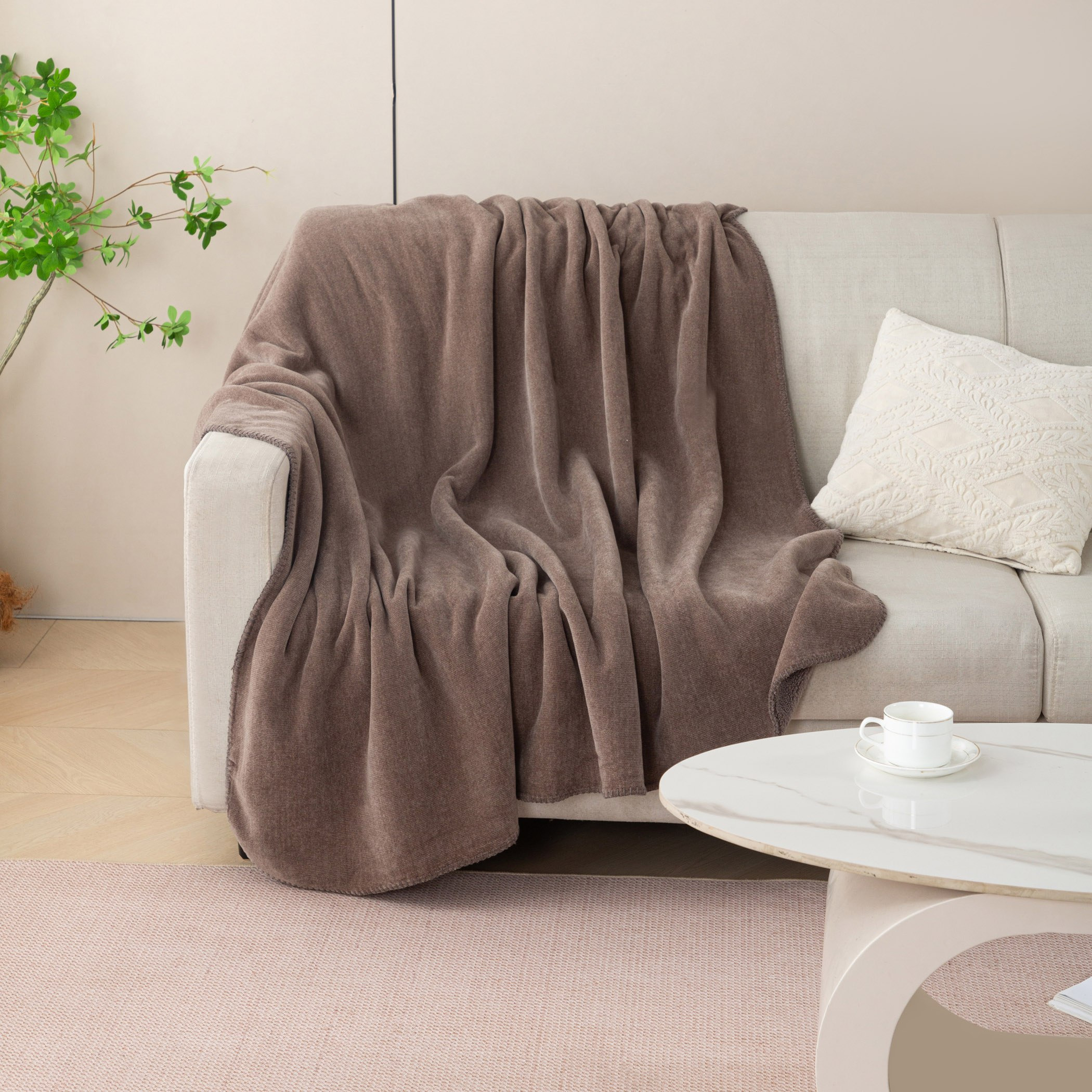 Logan Chenille Double Layer Twin Blanket - 150x220 cm-PROMO_HB_AE_B1G1_250925-image-1