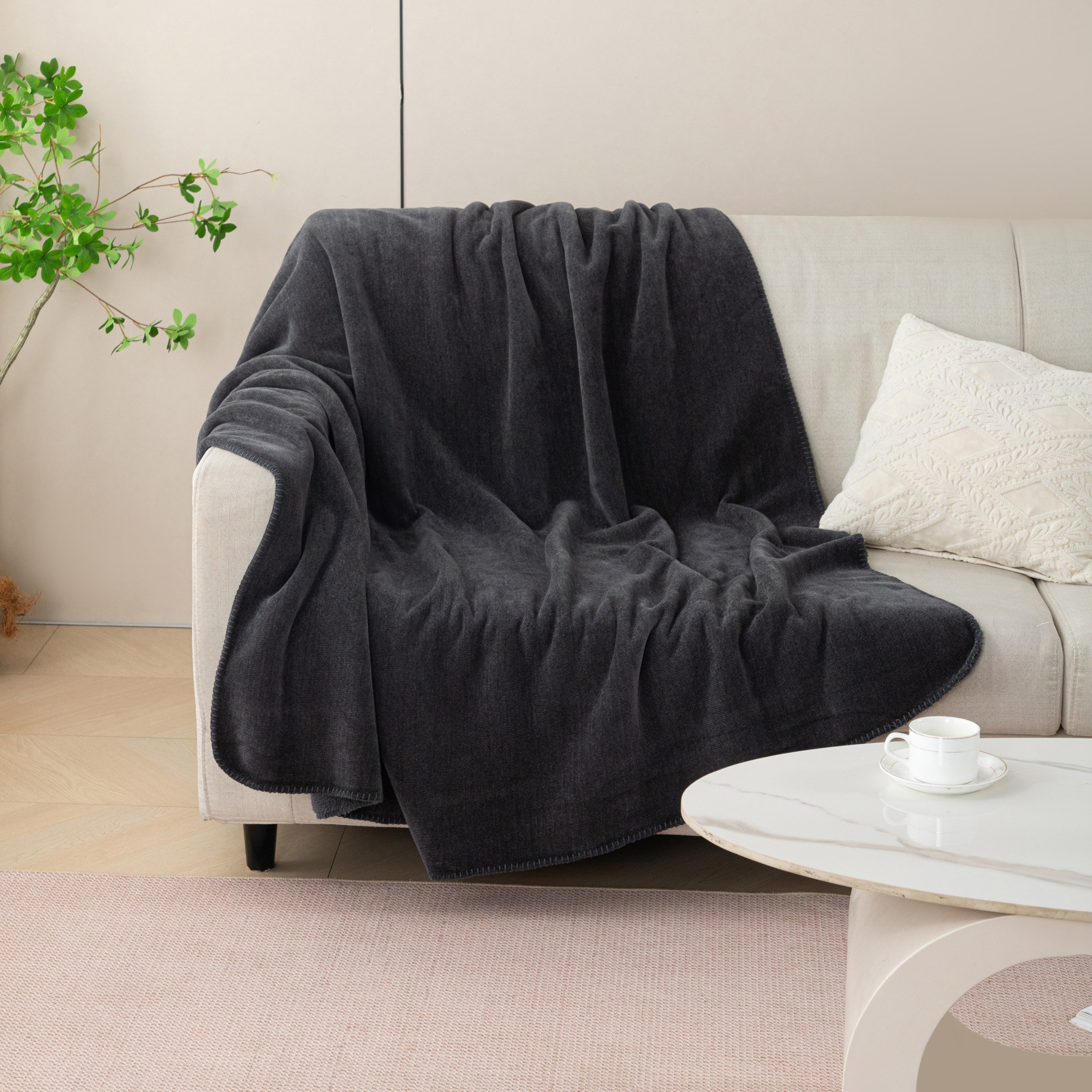 Logan Chenille Double Layer Twin Blanket - 150x220 cm-PROMO_HB_AE_B1G1_250925-image-1