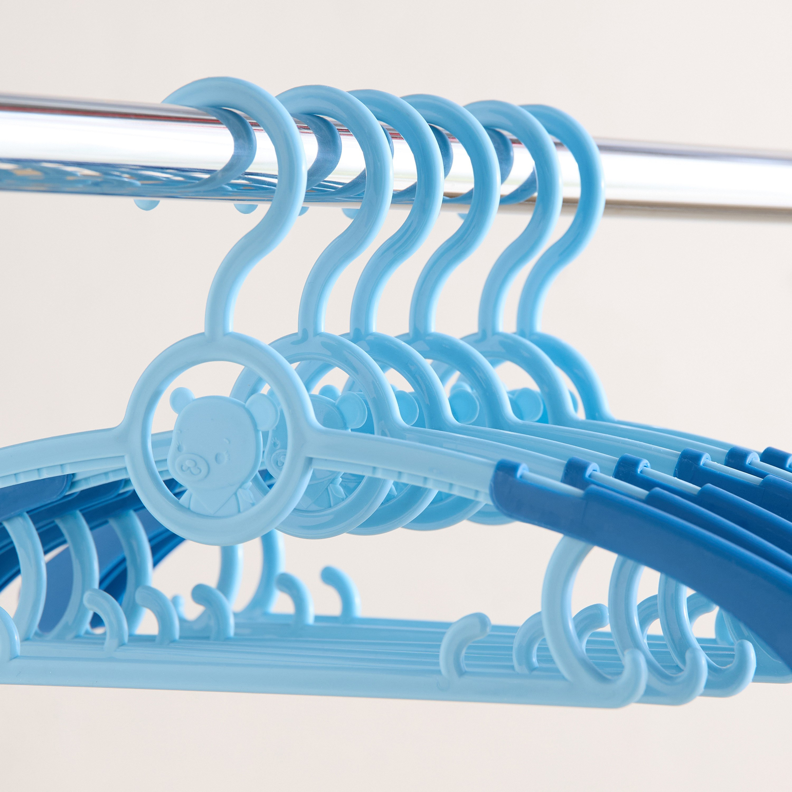 Atlass 6-Piece Teddy Shaped Hanger Set - 17x28x1 cm-hbxhomeware-hbxkidsandyouth-image-4