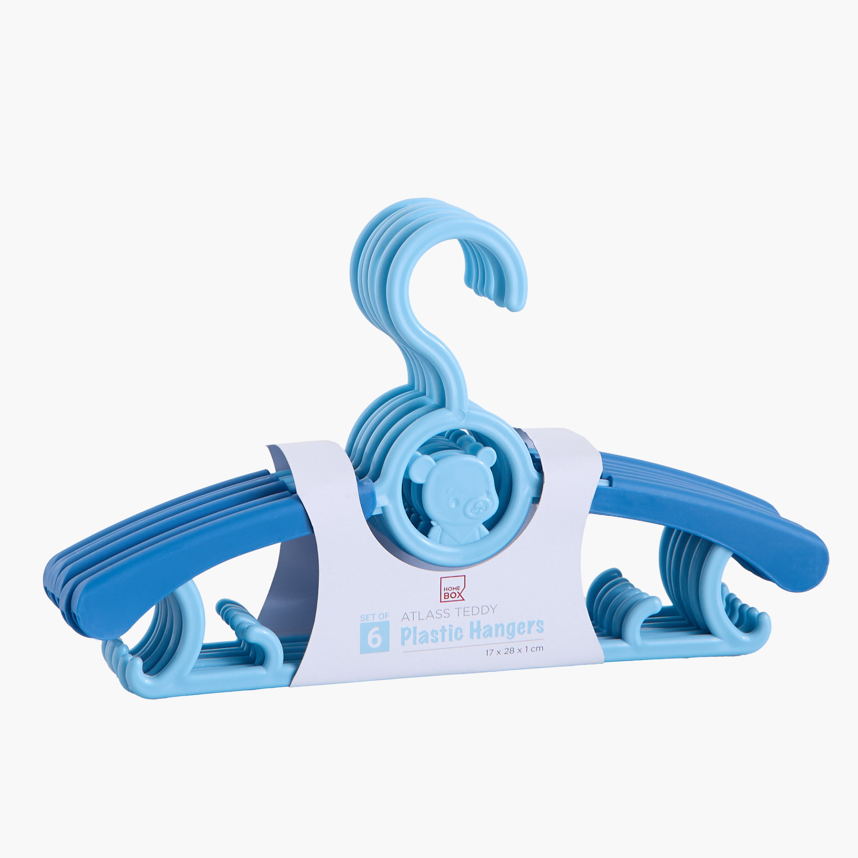 Atlass 6-Piece Teddy Shaped Hanger Set - 17x28x1 cm-hbxhomeware-hbxkidsandyouth-image-6