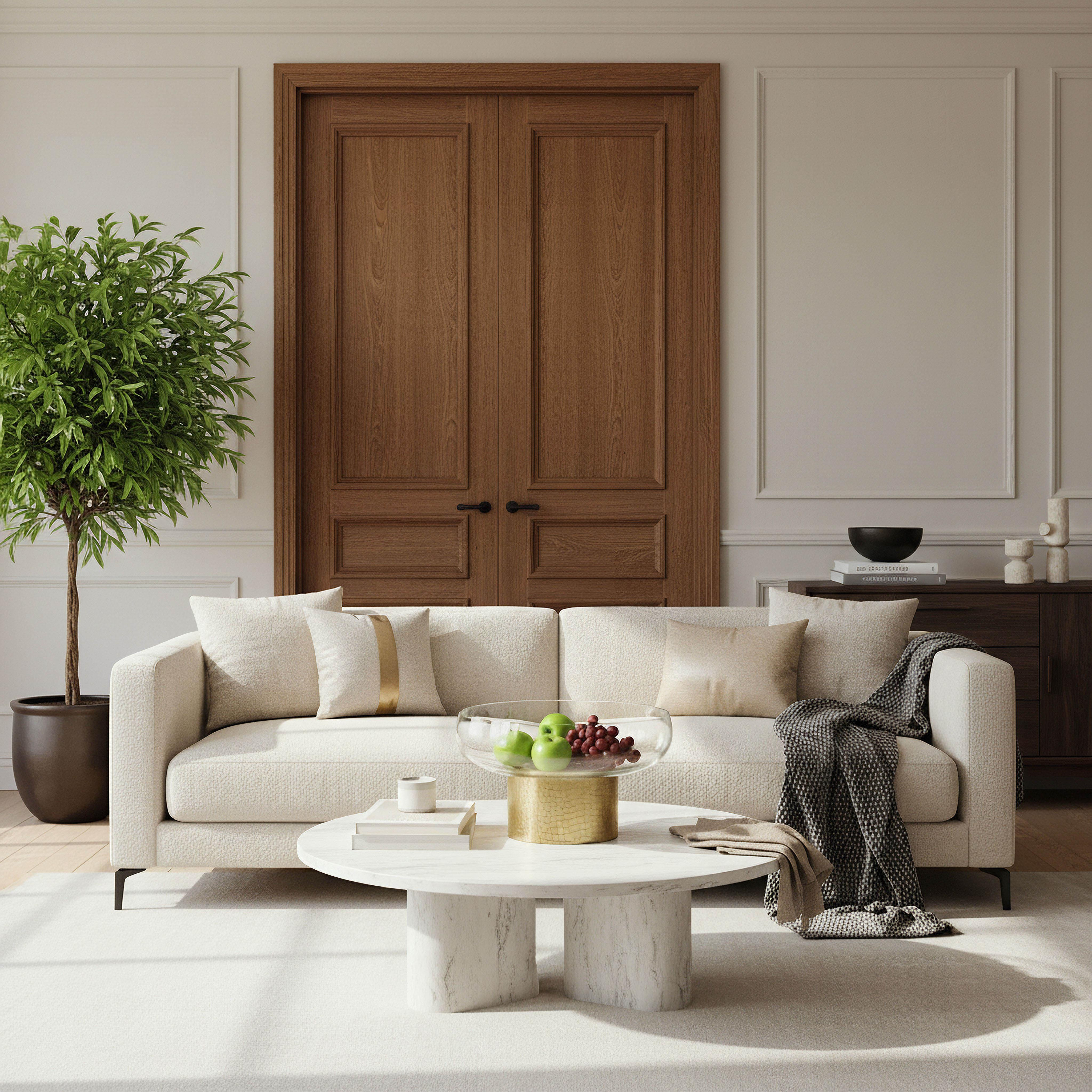 وعاء زجاج ديكور بقاعدة جلد بارز الملمس وقاعدة معدن من ألفا - 26.5x26.5x15 سم-hbxdecorandfurnishings-homeaccessories-bowls-image-3