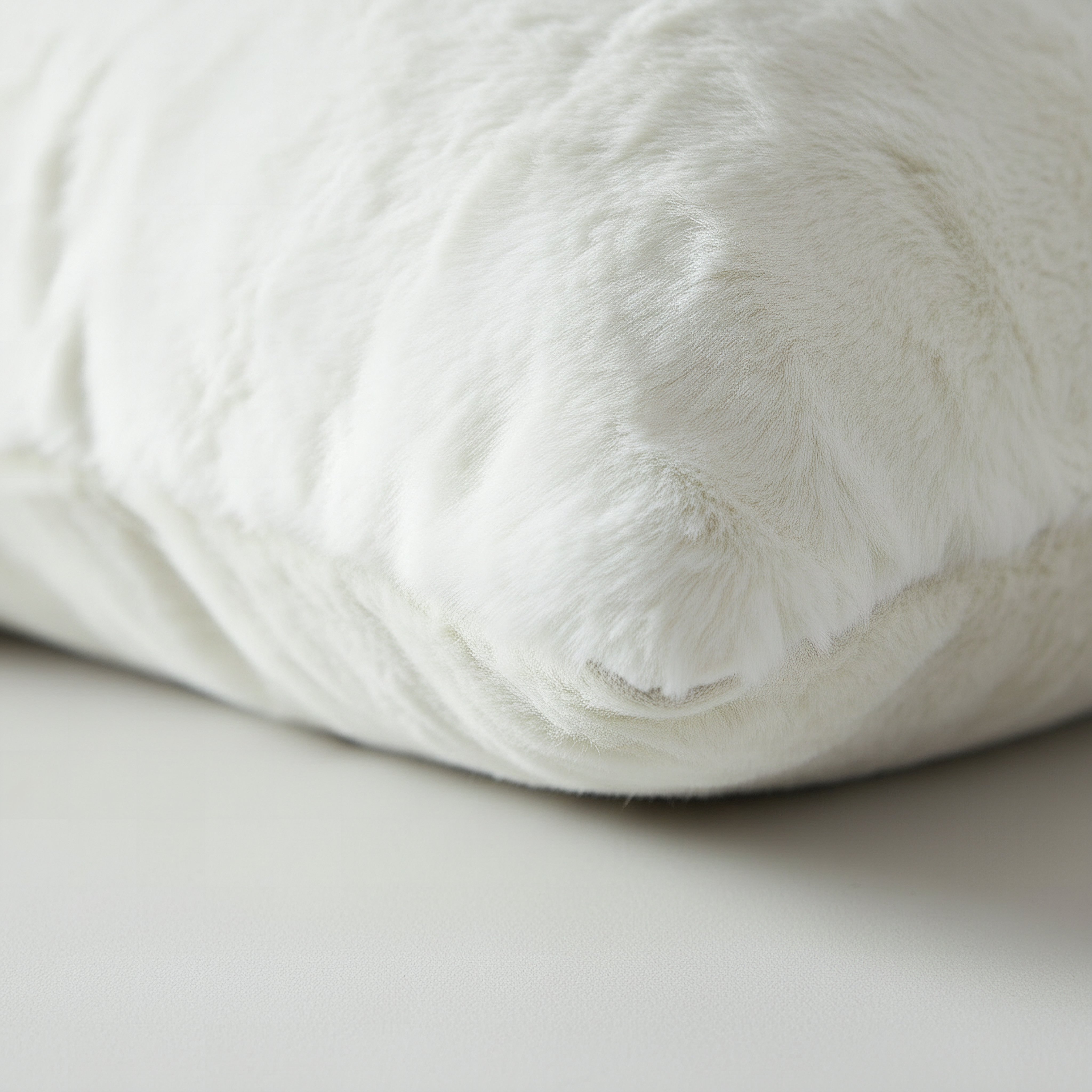 Faux Rabbit Fur Filled Cushion - 50x50 cm-hbxlivingroom-furnishings-cushionsandcovers-filledcushions-image-2