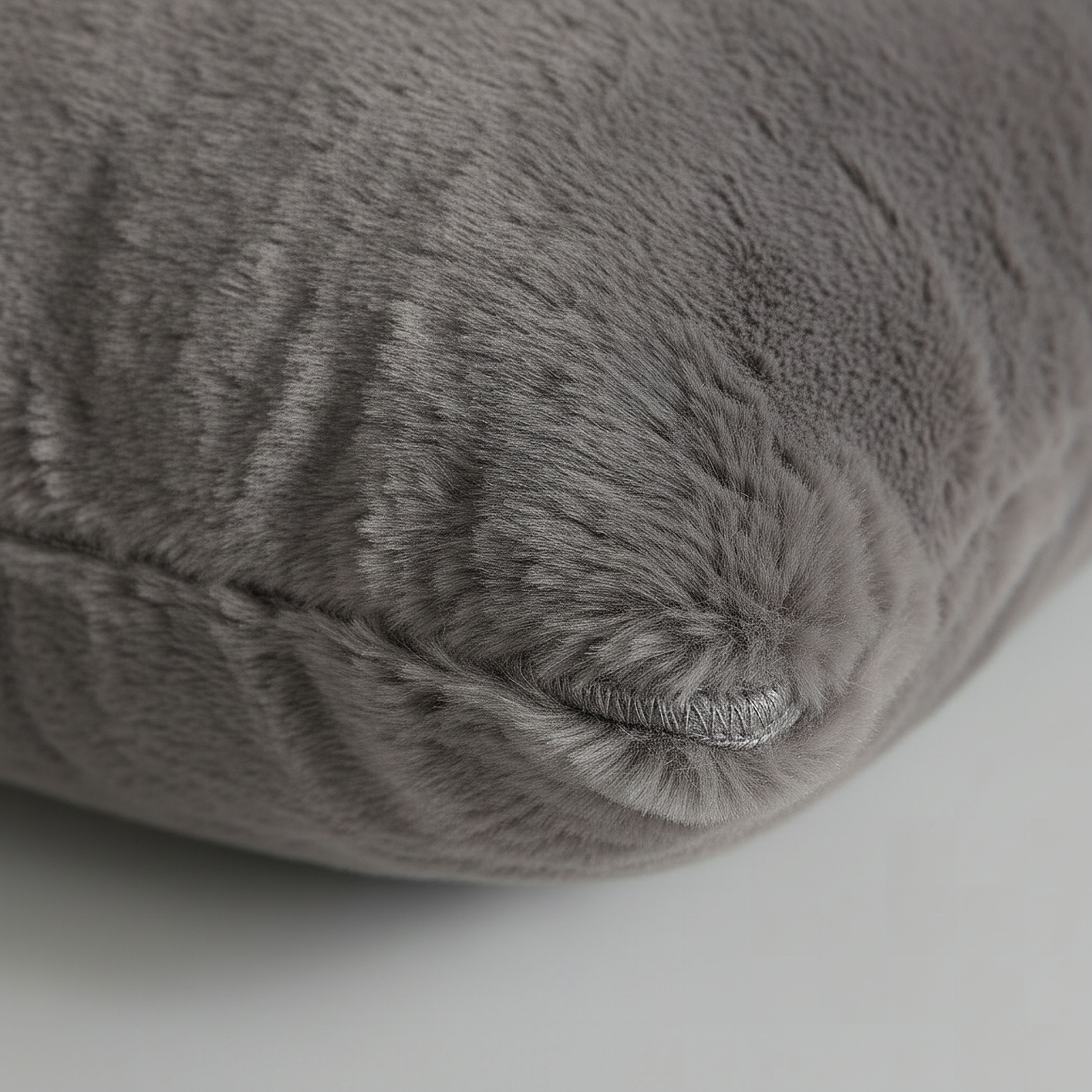 Faux Rabbit Fur Filled Cushion - 50x50 cm-hbxlivingroom-furnishings-cushionsandcovers-filledcushions-image-3