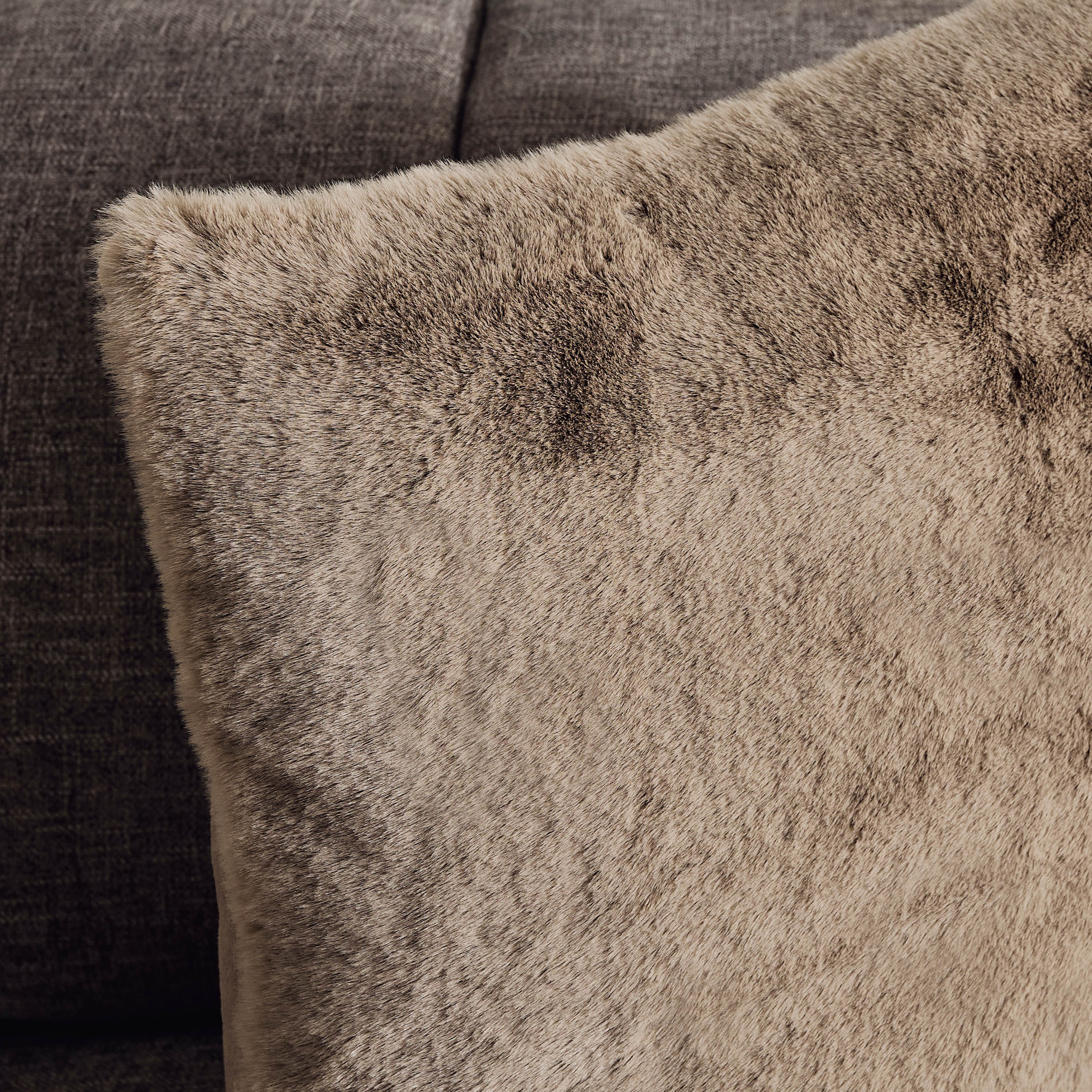 Faux Rabbit Fur Filled Cushion - 50x50 cm-hbxlivingroom-furnishings-cushionsandcovers-filledcushions-image-6