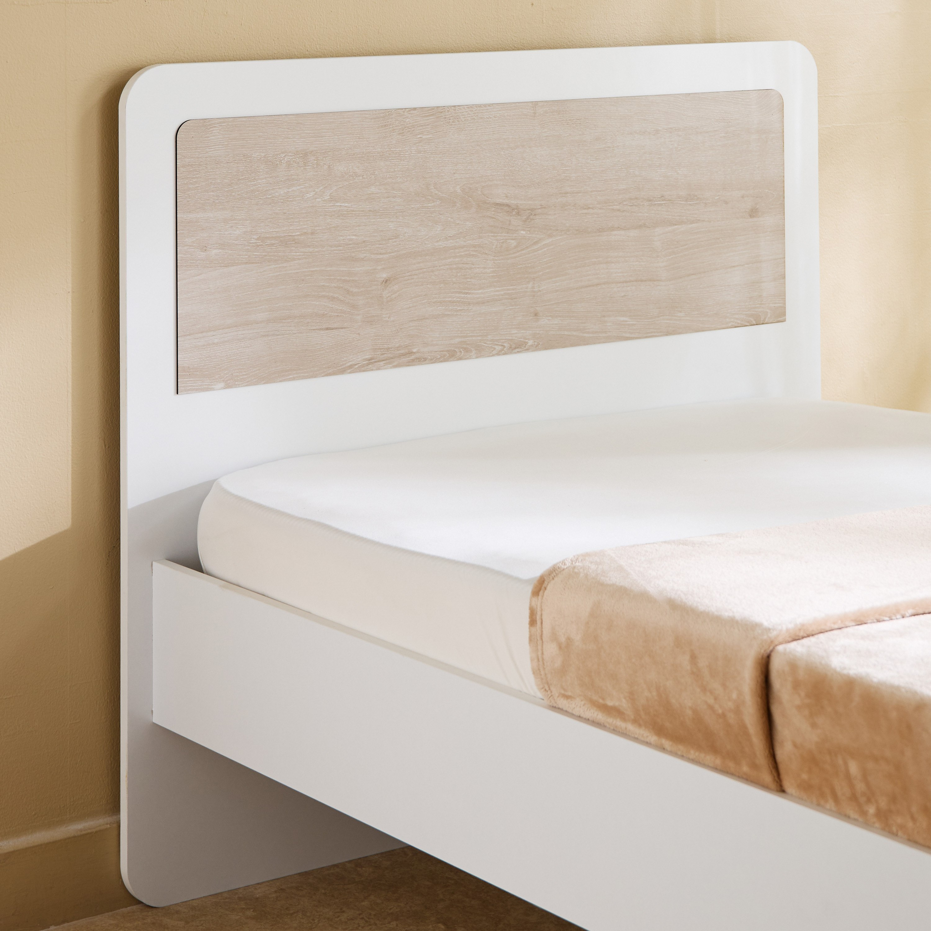 Ivory New Single Bed - 90x190 cm-hbxfurniture-bedsandbedsets-beds-single-image-3