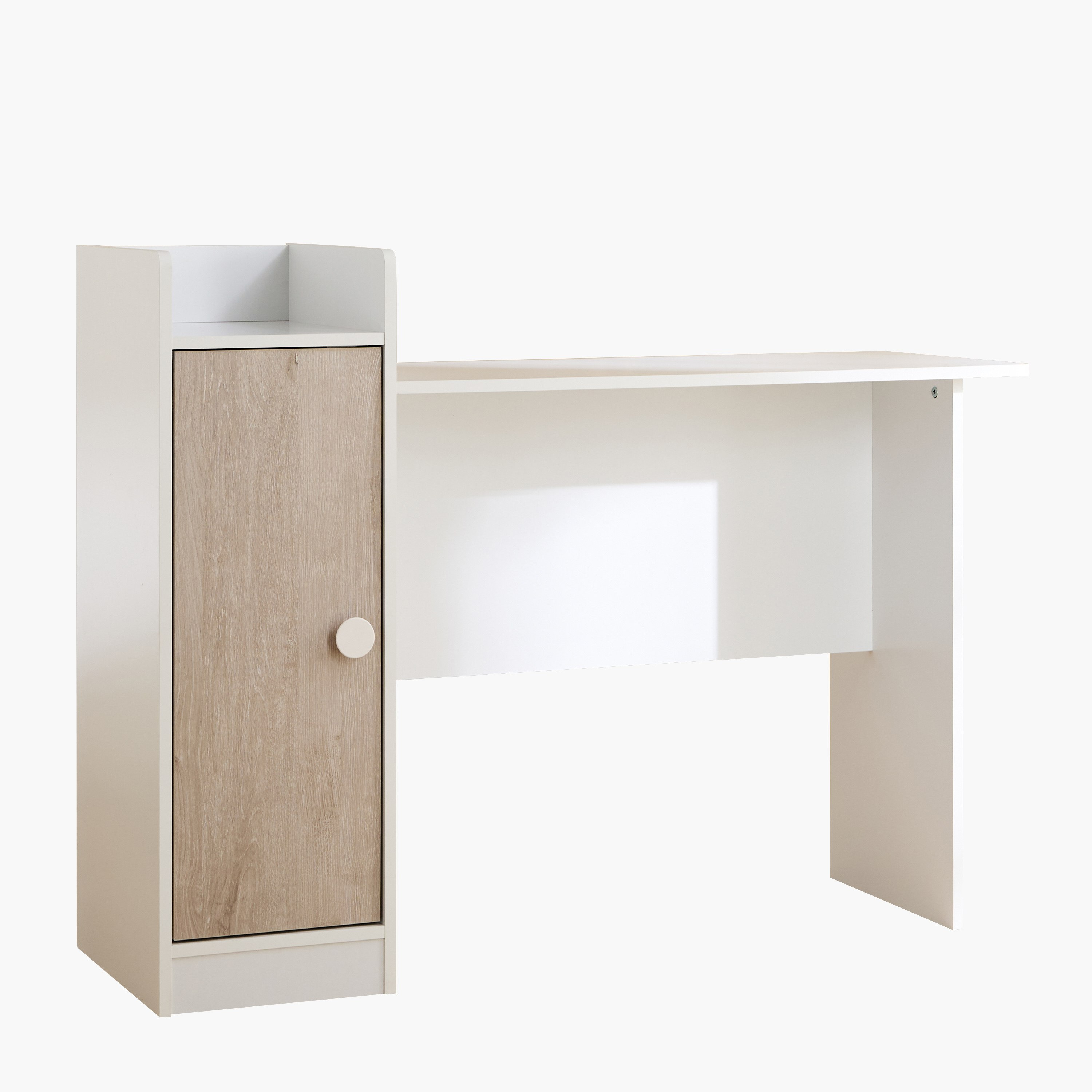 Ivory Kids Study Desk with Door-hbxfurniture-office-desks-image-7
