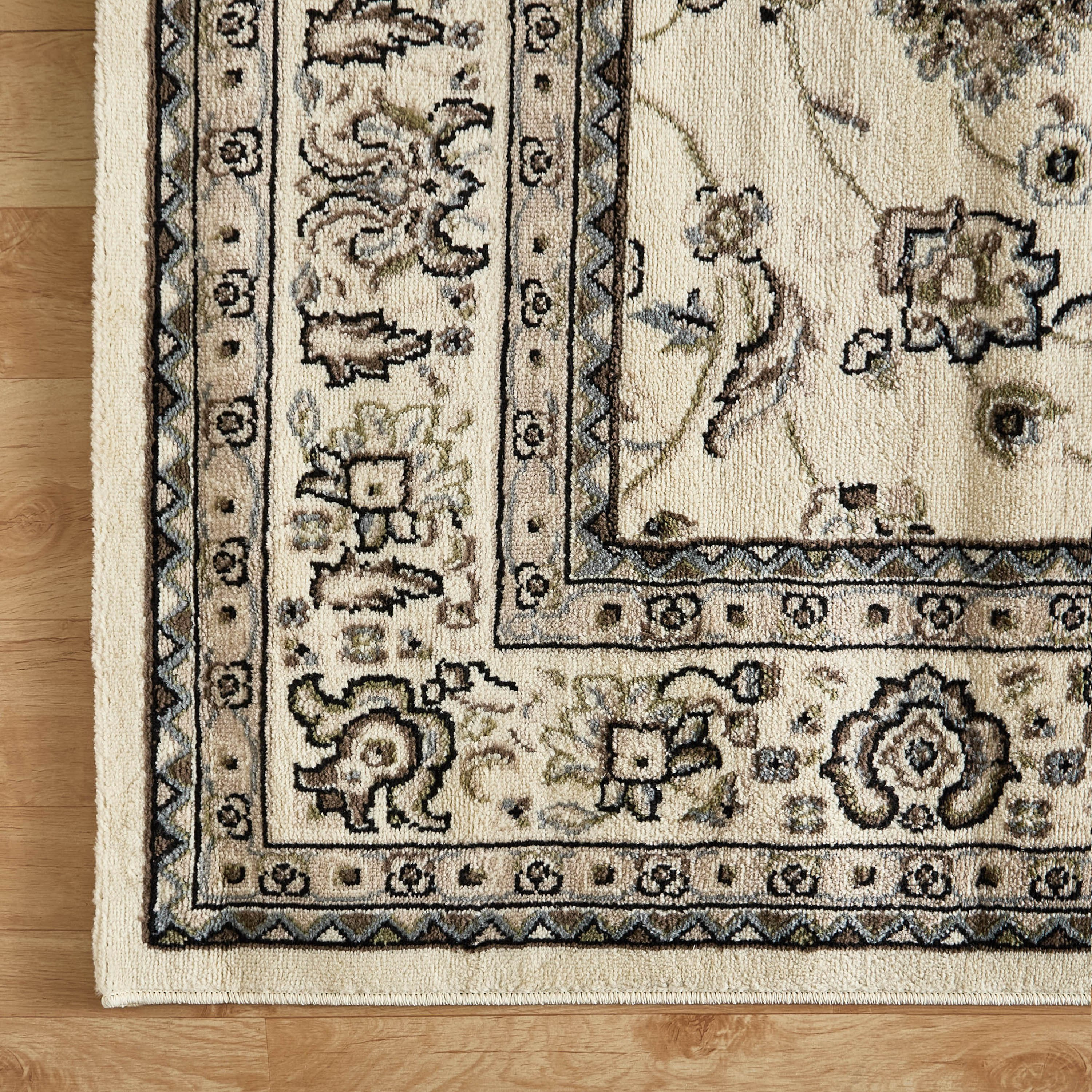 سجادة بولي بروبيلين مضادة للبقع كاشان من مشاعل - 150x200 سم-hbxdecorandfurnishings-floorcoverings-rugs-image-5