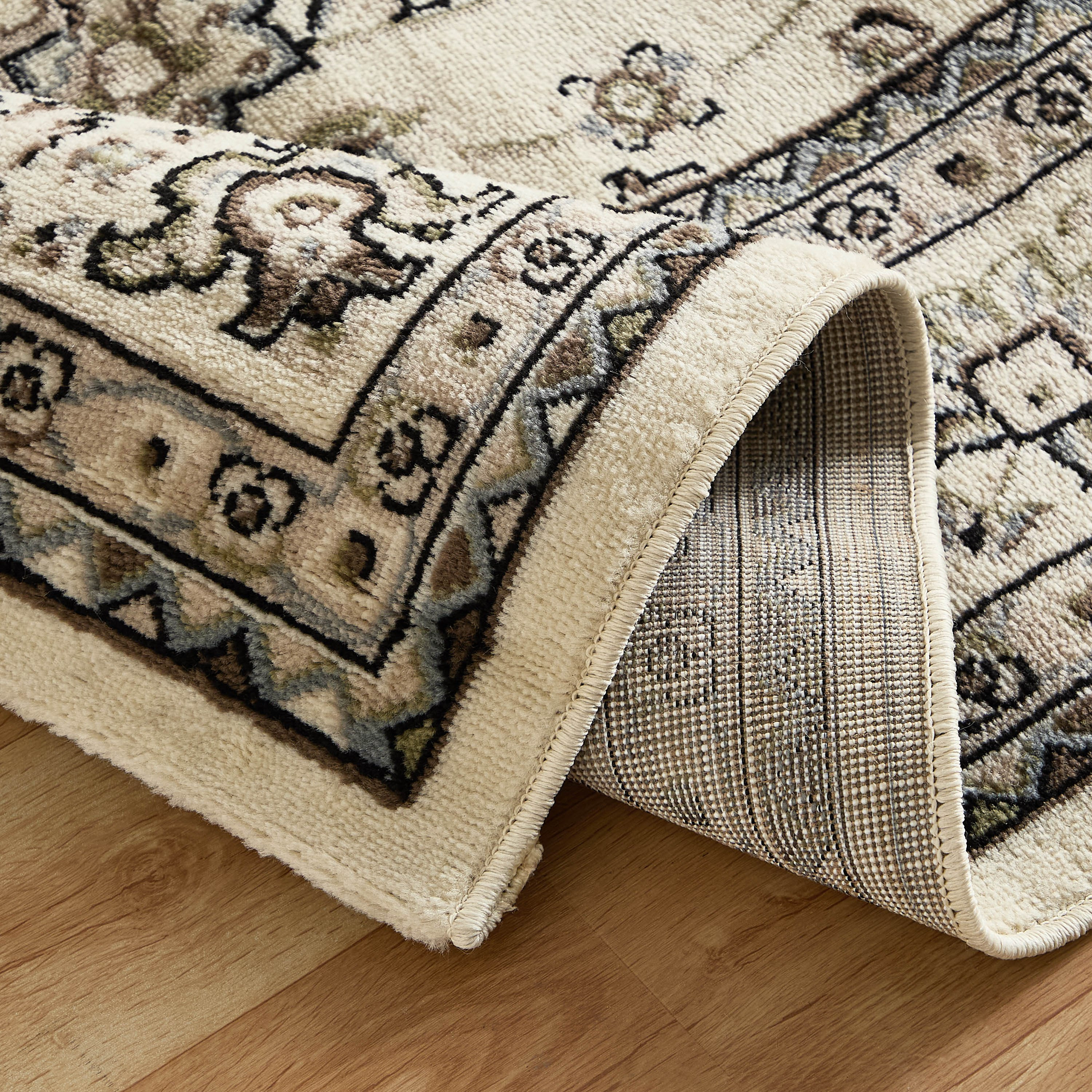 سجادة بولي بروبيلين مقاومة للبقع كاشان من مشاعل - 200x300 سم-hbxdecorandfurnishings-floorcoverings-rugs-image-7