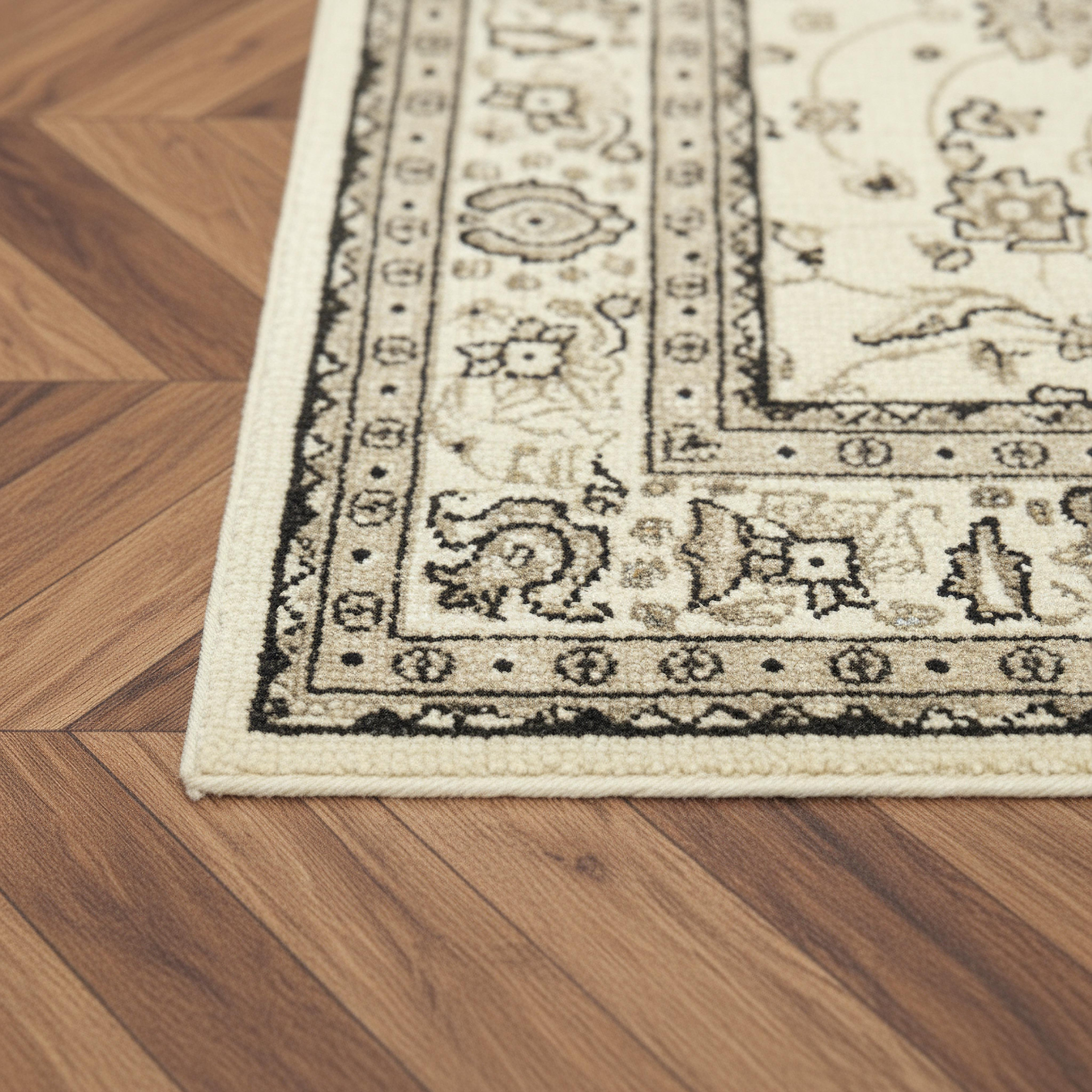 سجادة بولي بروبيلين مقاومة للبقع كاشان من مشاعل - 200x300 سم-hbxdecorandfurnishings-floorcoverings-rugs-image-2