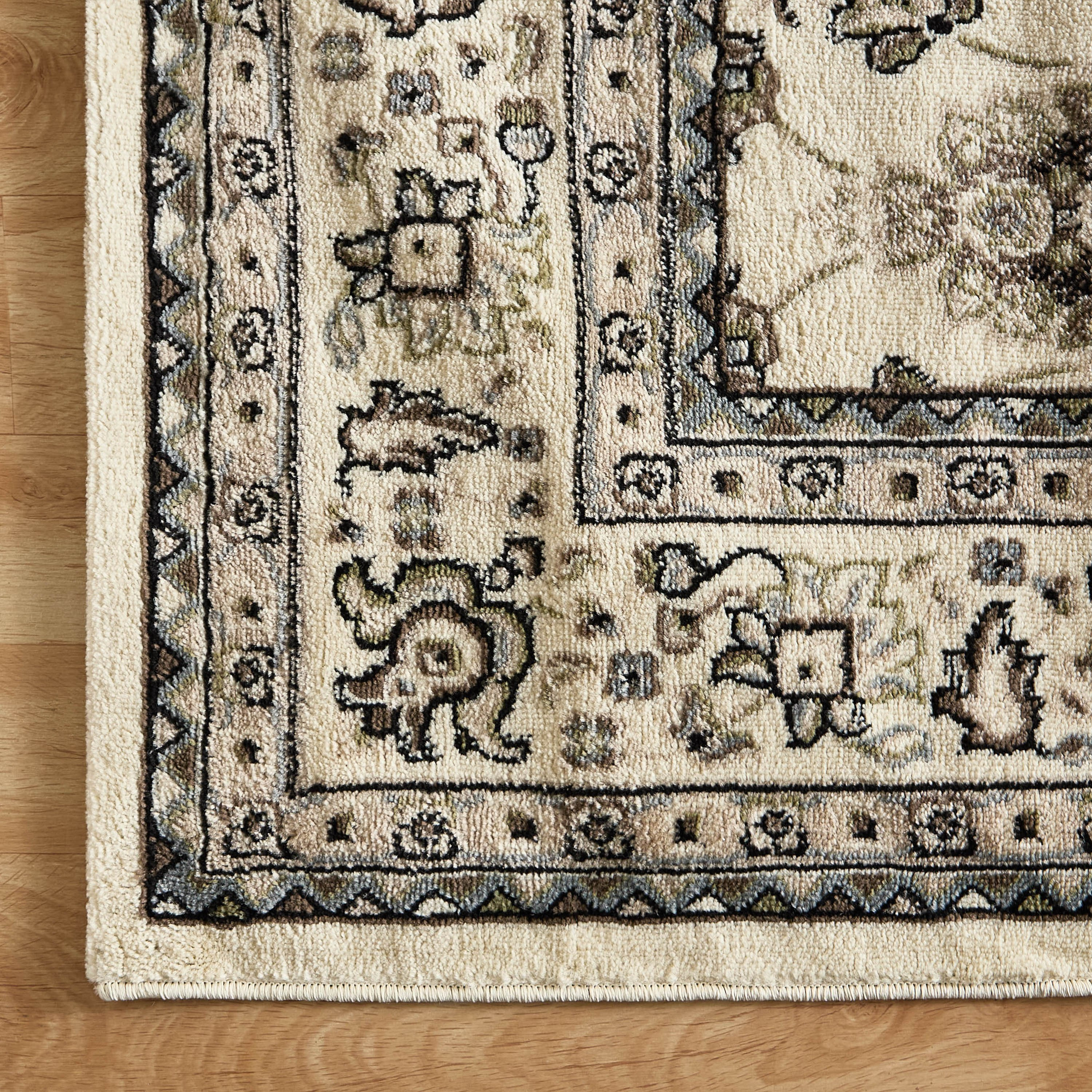 سجادة بولي بروبيلين مضادة للبقع كاشان من مشاعل - 240x360 سم-hbxdecorandfurnishings-floorcoverings-rugs-image-5