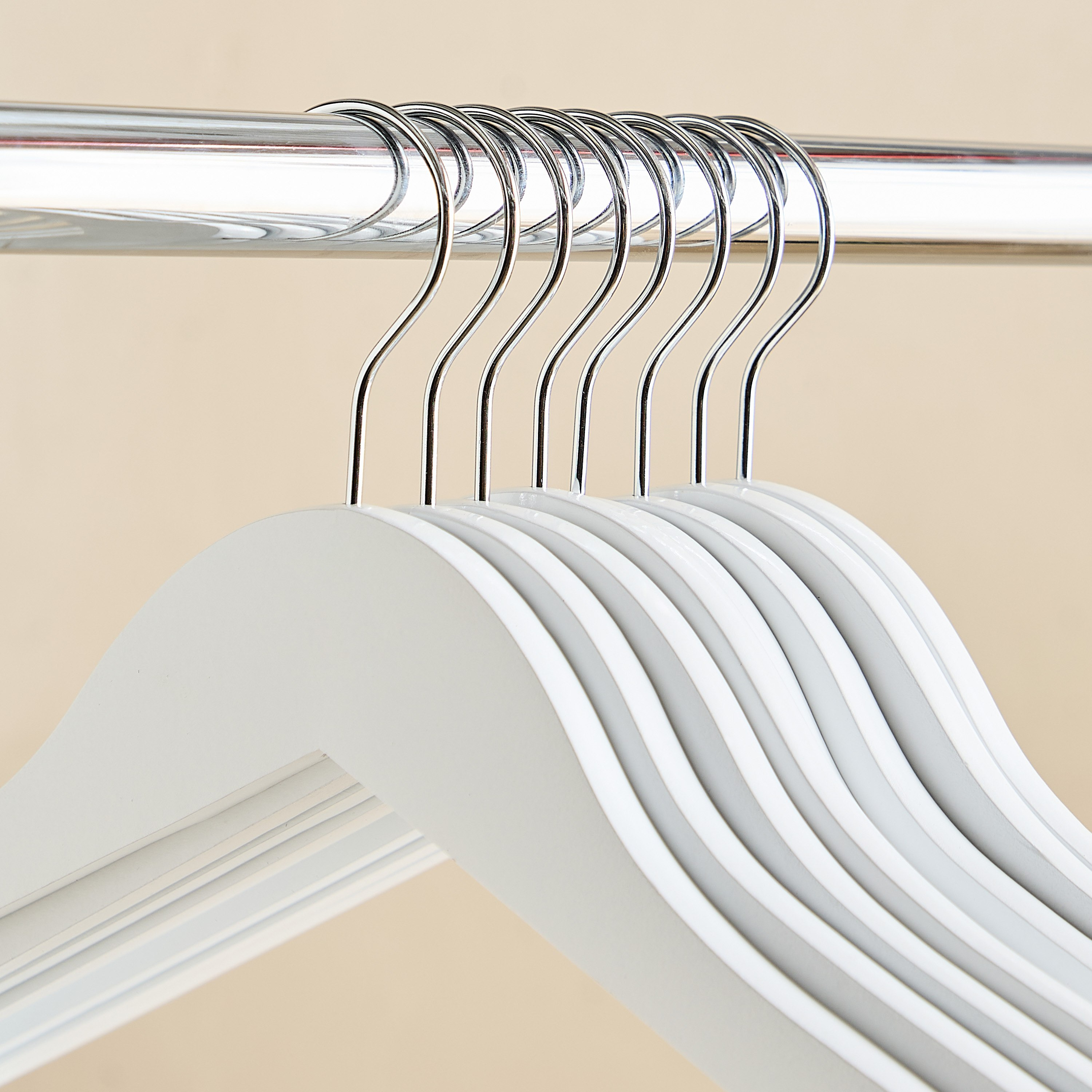 Forest 8-Piece Wooden Hanger Set-hbxhomeware-bathandlaundry-clothesdryingracks-image-2
