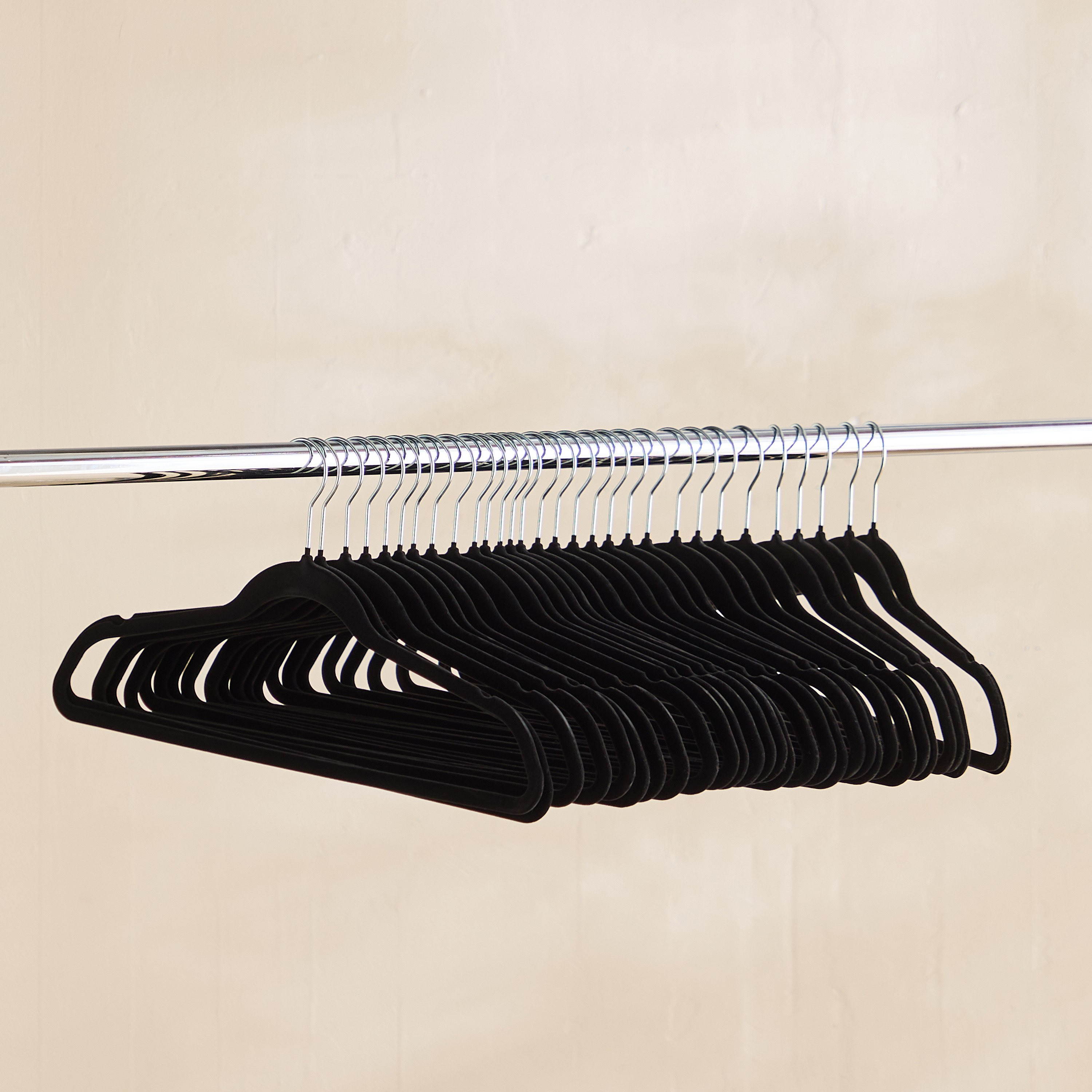 Luke Flocking Clothes Hanger - Set of 30-hbxhomeware-bathandlaundry-clothesdryingracks-image-3