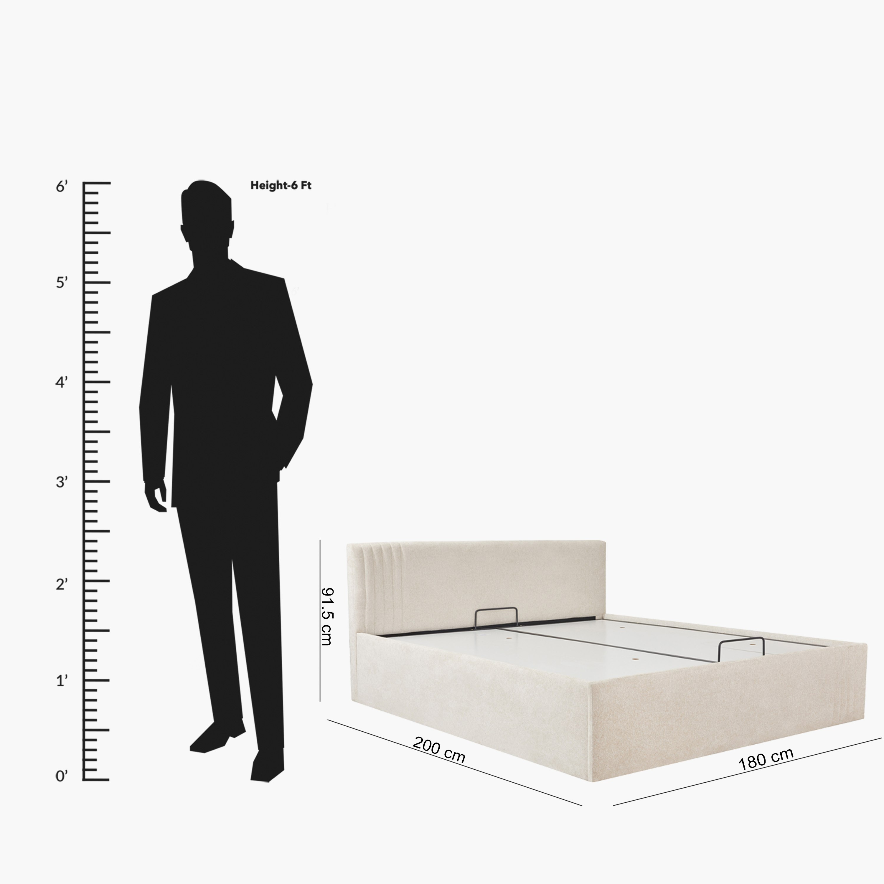 Frankfurt NXT Upholstered Hydraulic Storage King Bed - 180x200 cm-PROMO_HB_SA_HBX10_TH1000_NEW_031025-image-11