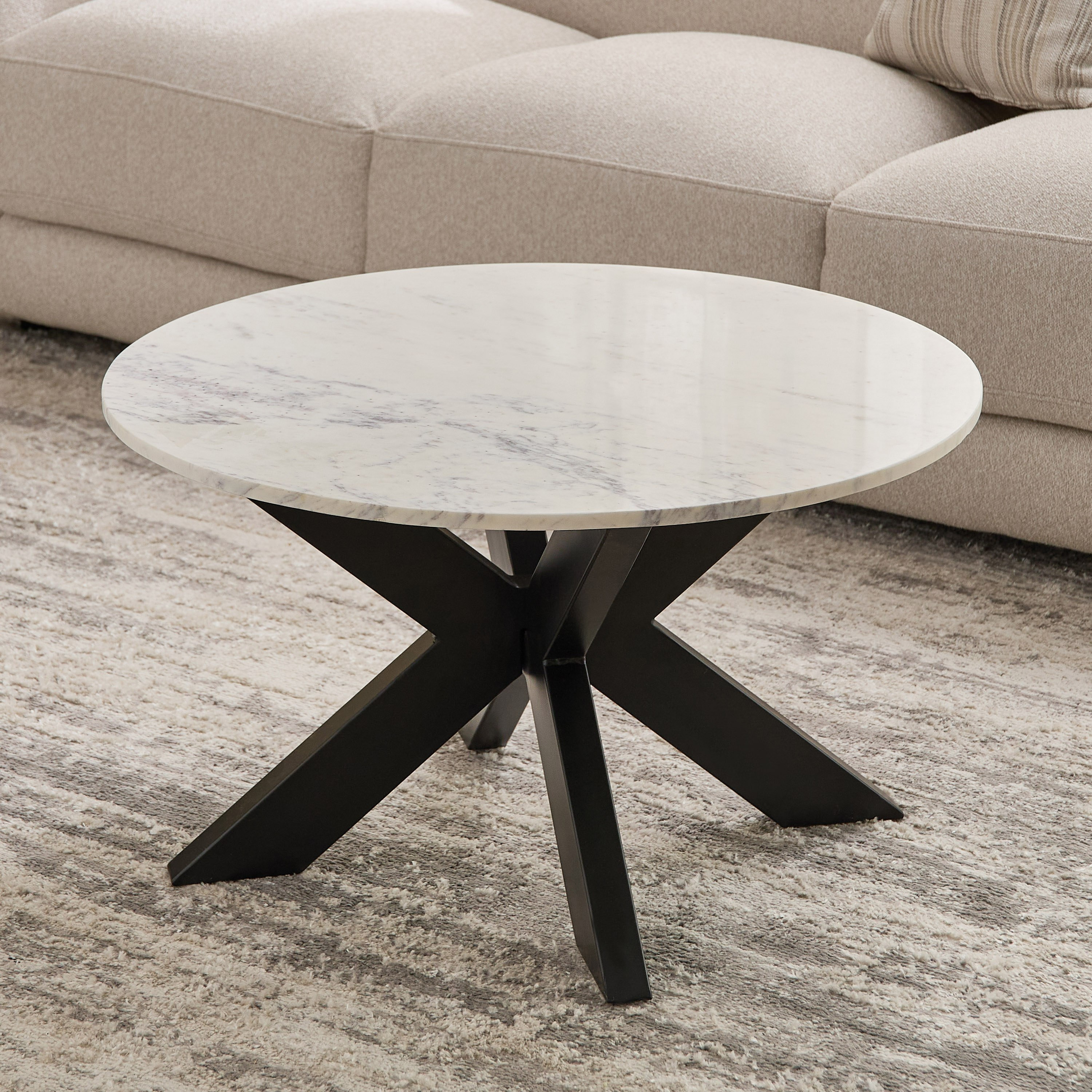 Cavon Portola Genuine Marble Top Round Coffee Table-PROMO_HB_UAE_HBX10_250526-image-2