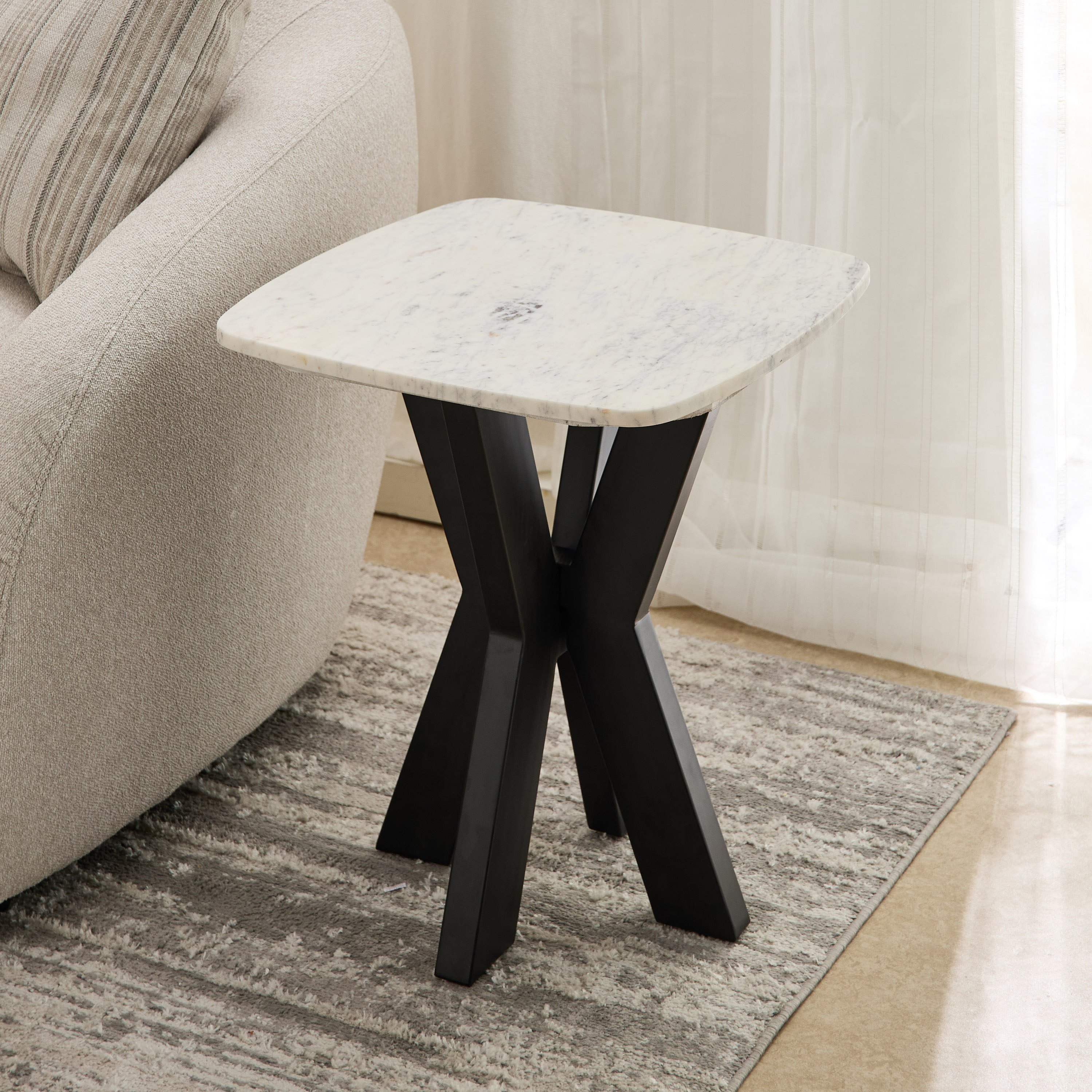 طاولة جانبية بسطح رخام أصلي من كافون بورتولا-hbxfurniture-livingroom-endtables-image-2
