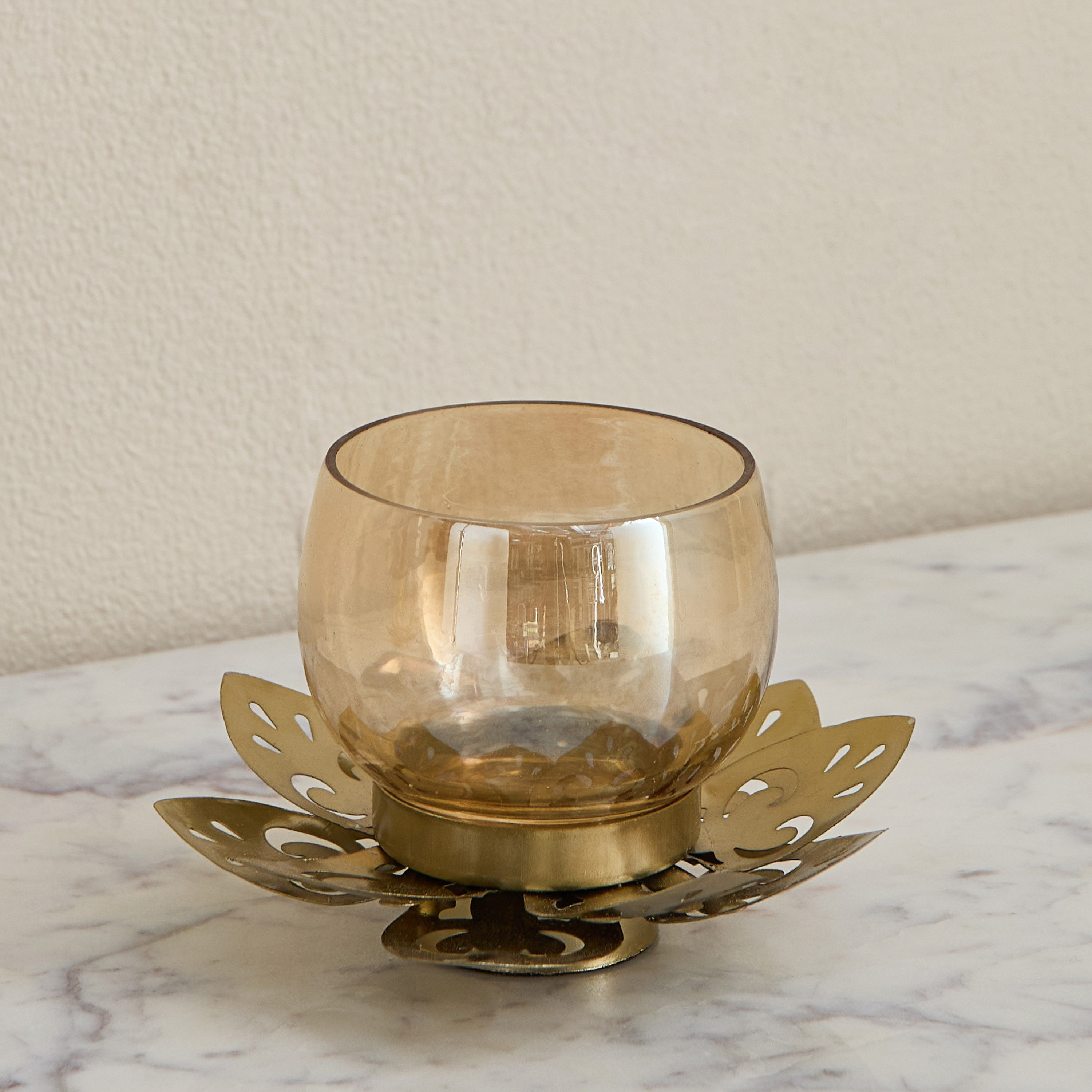طقم حامل شموع صغيرة ديكور قطعتين من كومود زين - 12.5×12.5×7.5 سم-hbxlivingroom-decorandaccessories-candleholders-image-2