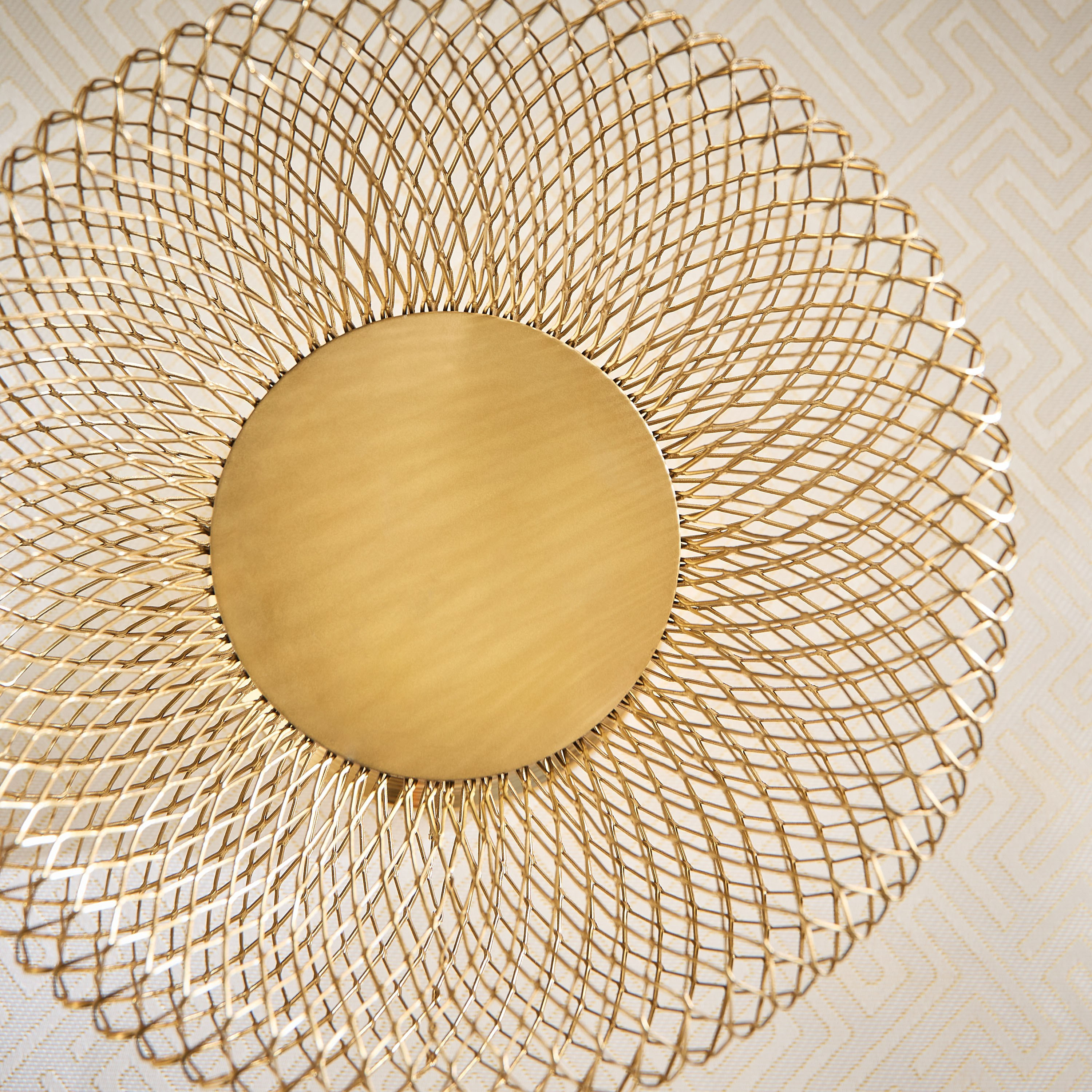 Kumudh Aurora Decorative Mesh Footed Bowl - 21x21x33 cm-hbxdecorandfurnishings-homeaccessories-bowls-image-3