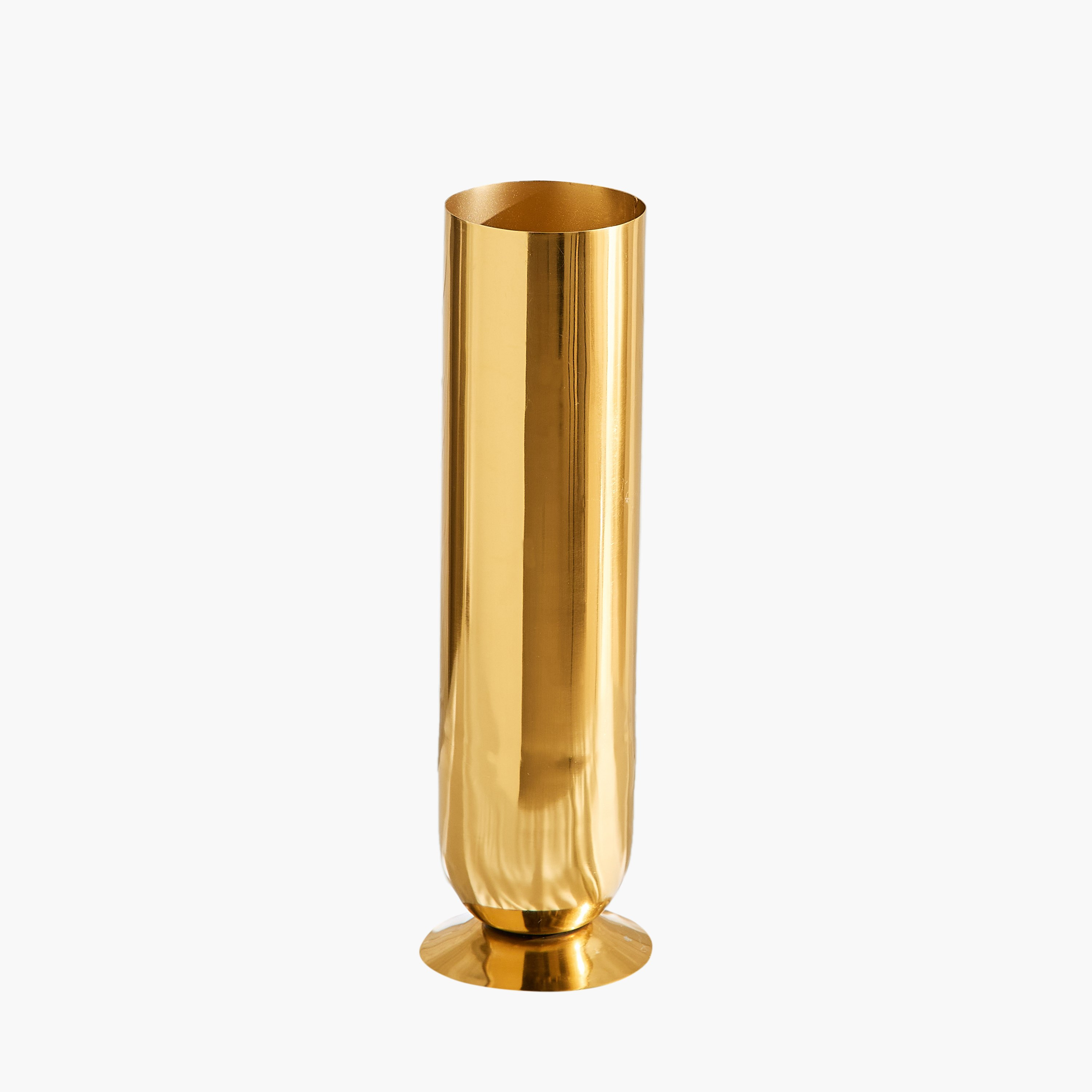 مزهرية أسطوانية ديكور بقاعدة من بليس سامايا - 12×12×40 سم-hbxbedroom-decorandaccessories-vases-image-5