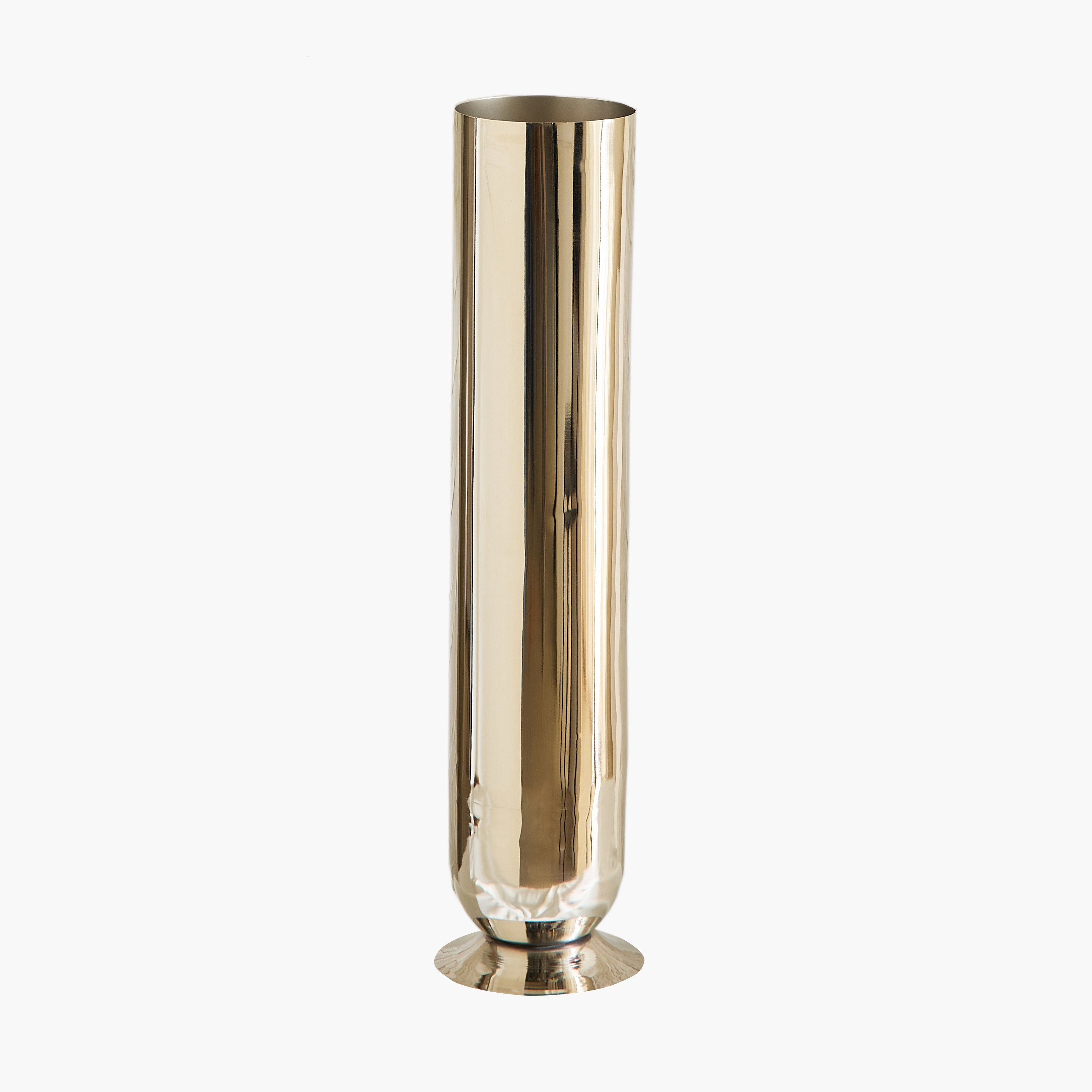 Bliss Samaya Decorative Cylindrical Vase with Base - 12x12x50 cm-hbxbedroom-decorandaccessories-vases-image-5