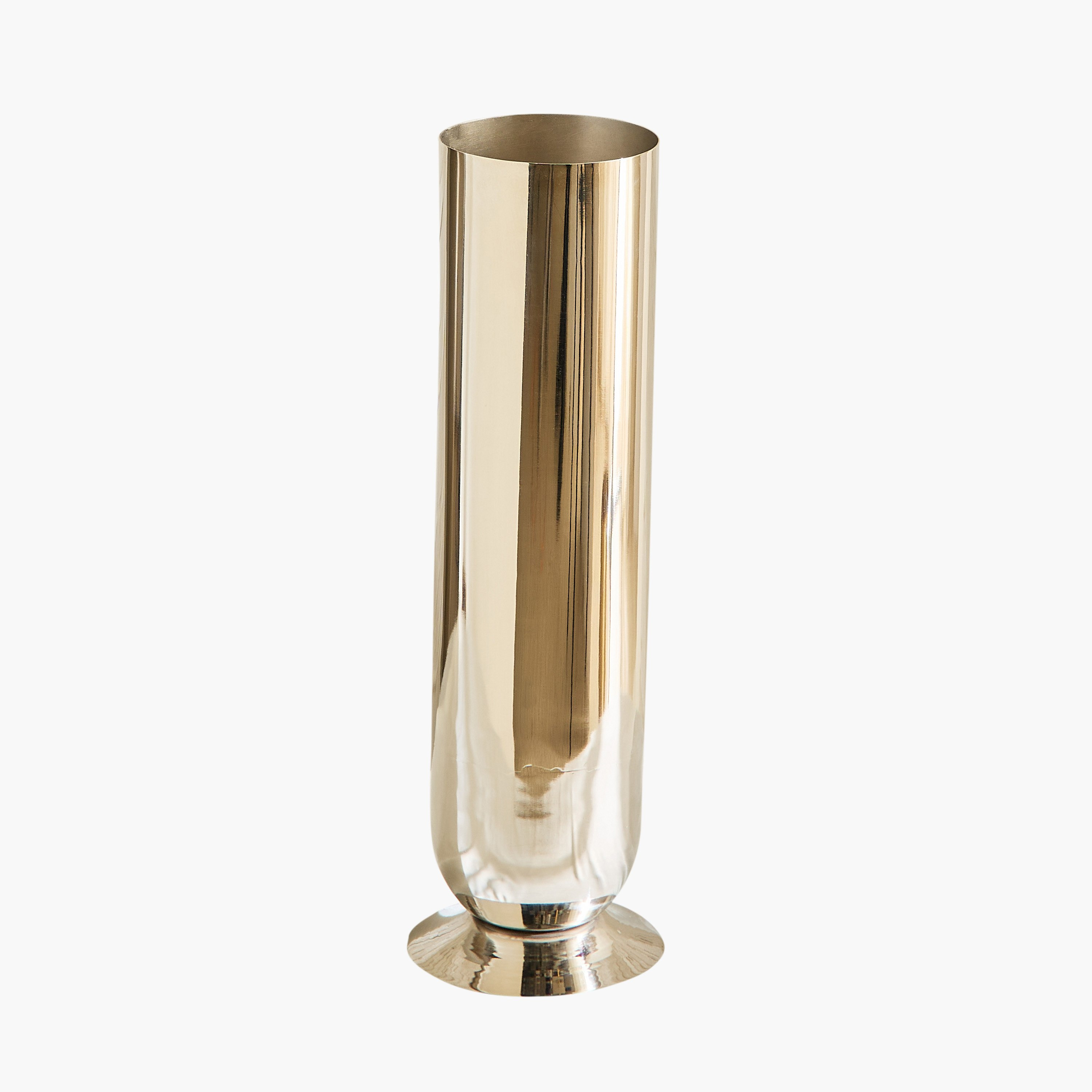Bliss Samaya Decorative Cylindrical Vase with Base - 12x12x40 cm-hbxbedroom-decorandaccessories-vases-image-5