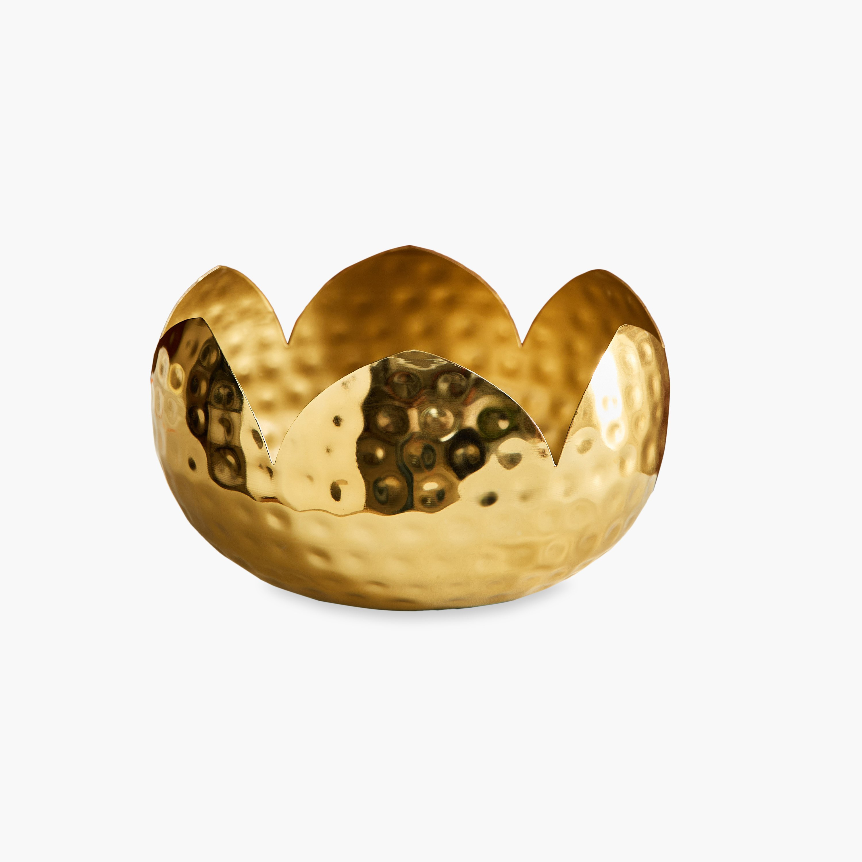 Kumudh Noore Decorative Hammered Urli - 24x24x13 cm-PROMO_HB_AE_B1G1_250925-image-5