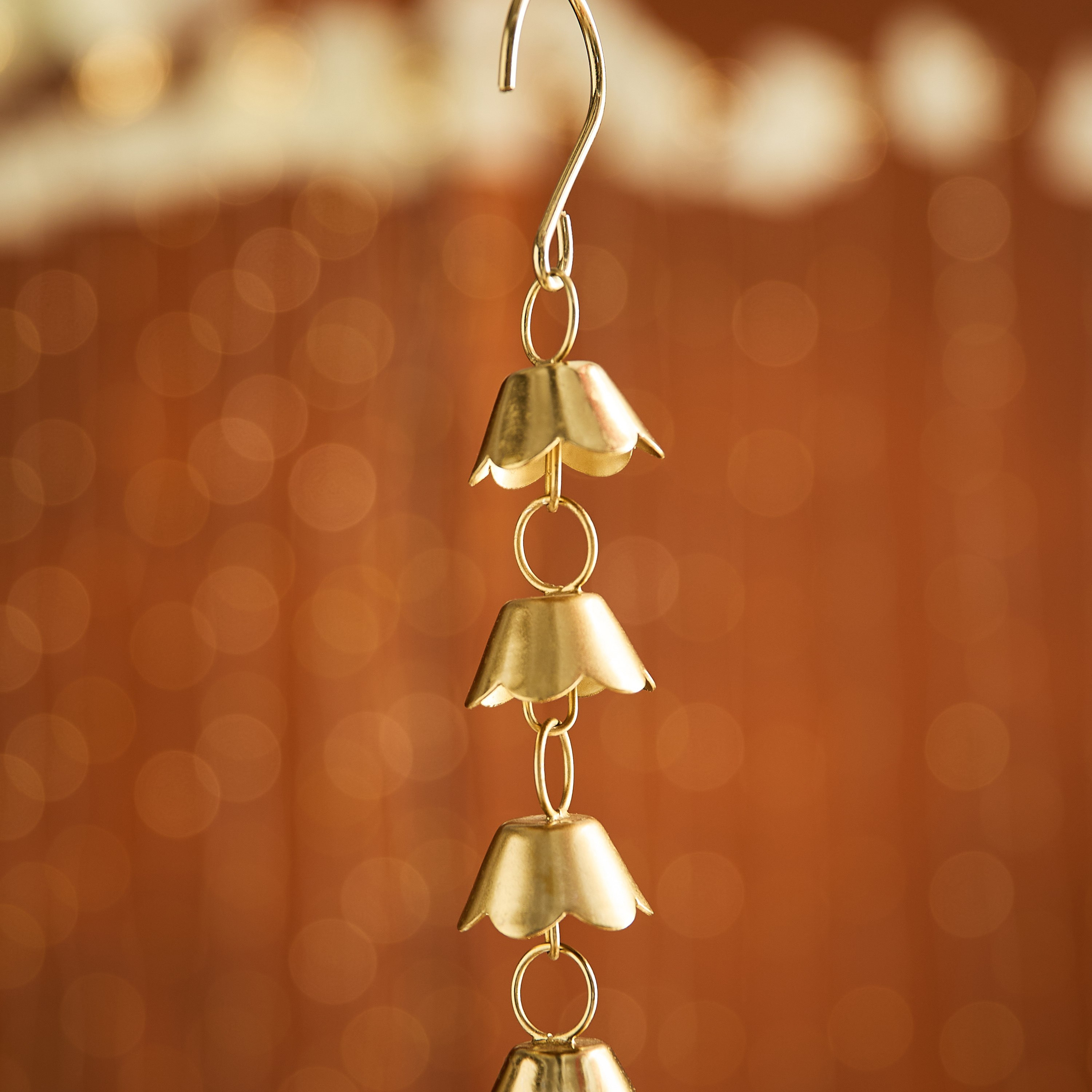 Kumudh Noore Hammered Decorative Hanging Urli - 24x24x59 cm-PROMO_HB_AE_B1G1_250925-image-4