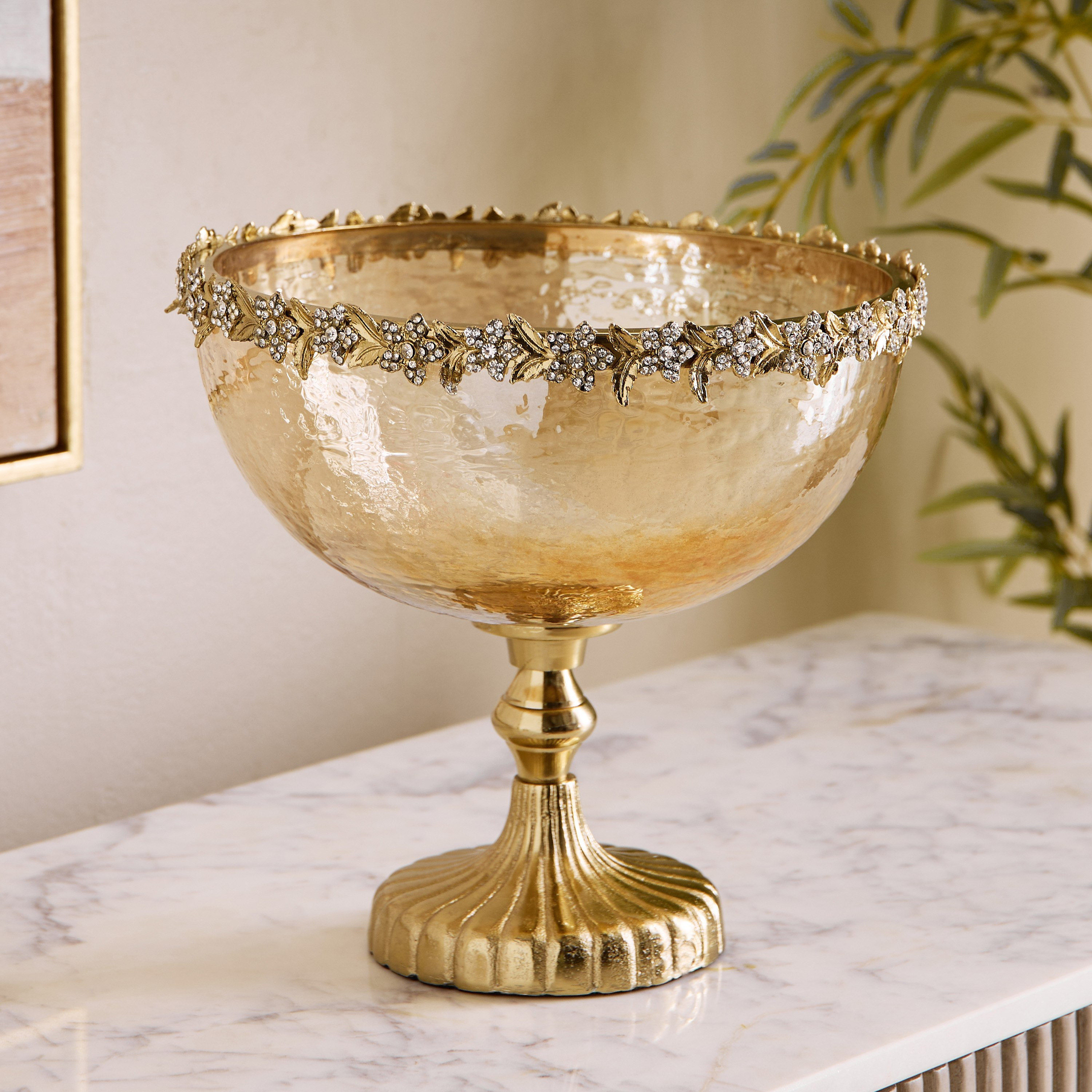 Iras Elara Decorative Footed Bowl - 26x26x25 cm-PROMO_HB_AE_B1G1_250925-image-1