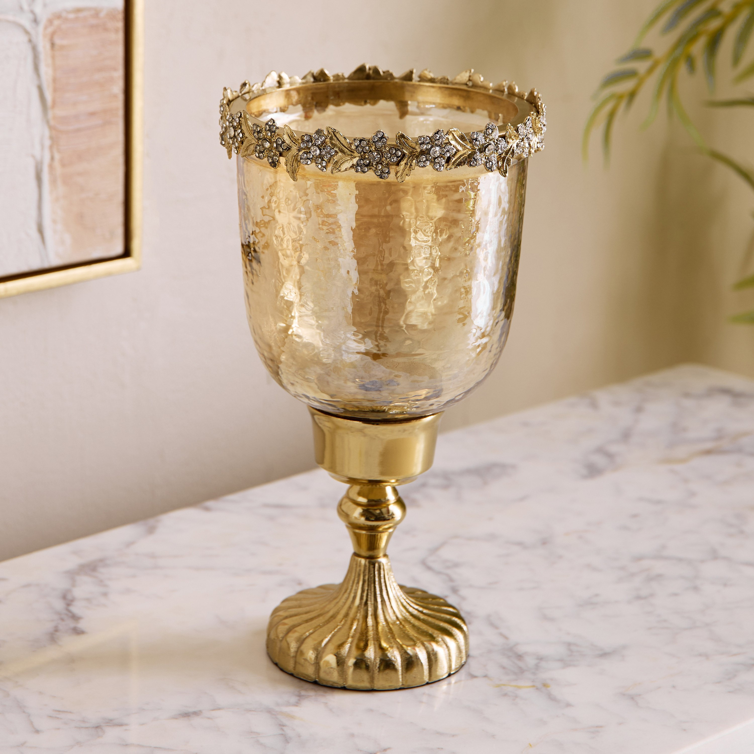 حامل شموع ديكور من إيراس إيلارا - 16x16x28 سم-hbxlivingroom-decorandaccessories-candleholders-image-2