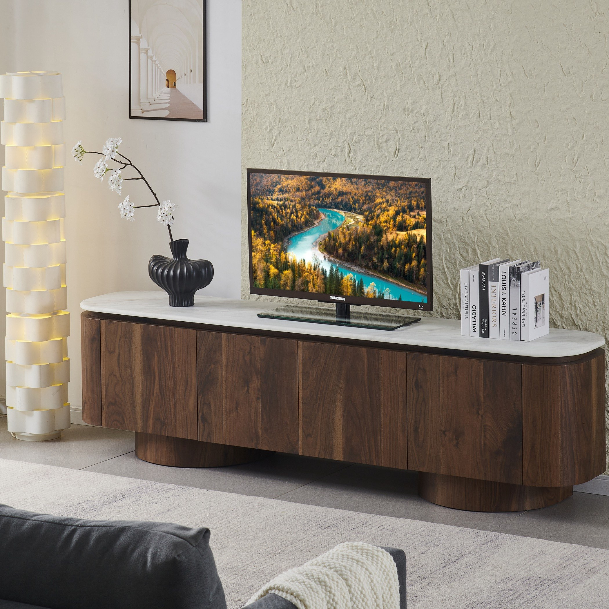 Velasco 2.0 Meter Marble Top TV Unit for TV's up to 80 Inches-hbxlivingroom-mediaunitsandstorage-tvunits-image-9