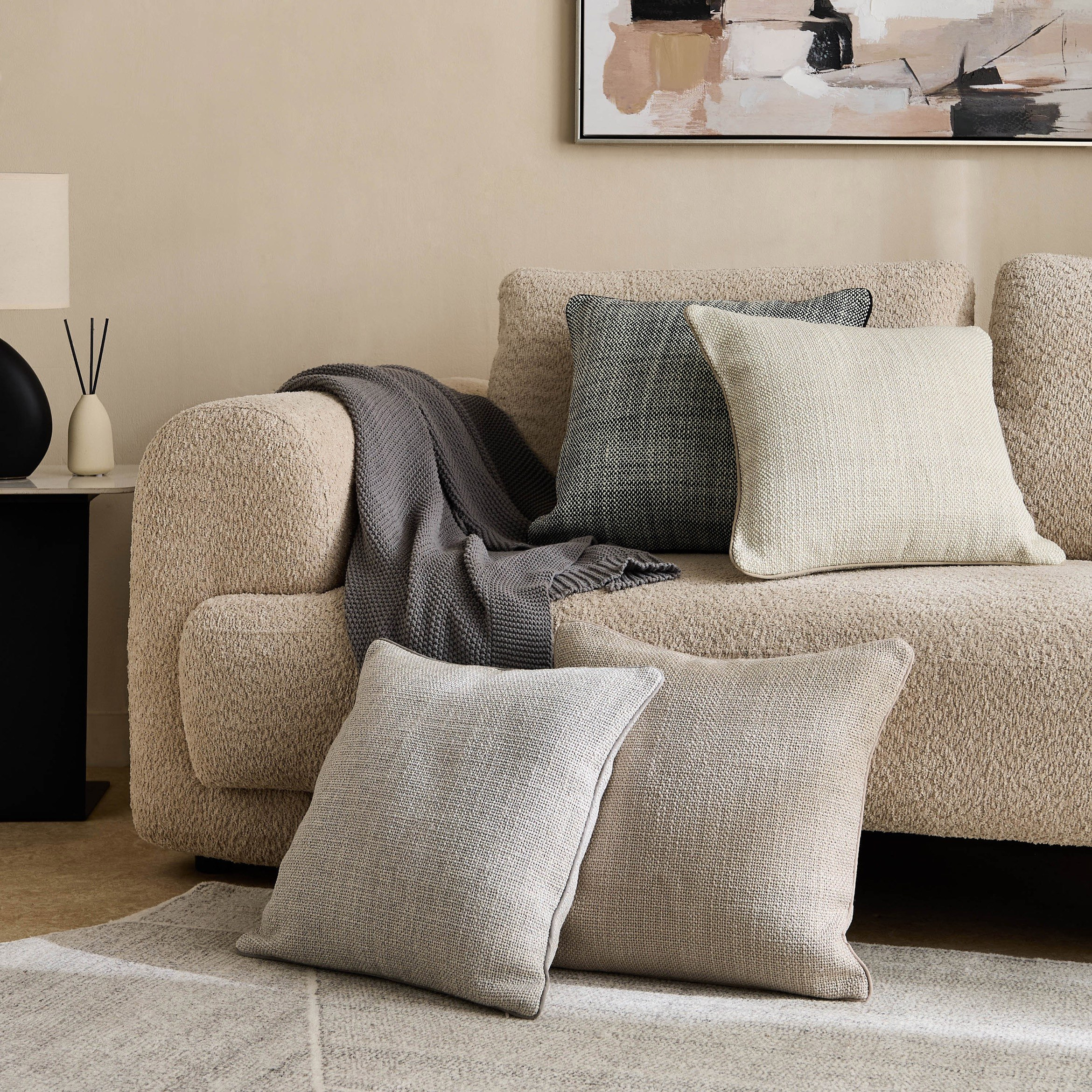 غطاء وسادة بارز الملمس من أريا - 45x45 سم-hbxhomeware-cushionsandcovers-cushioncovers-image-5