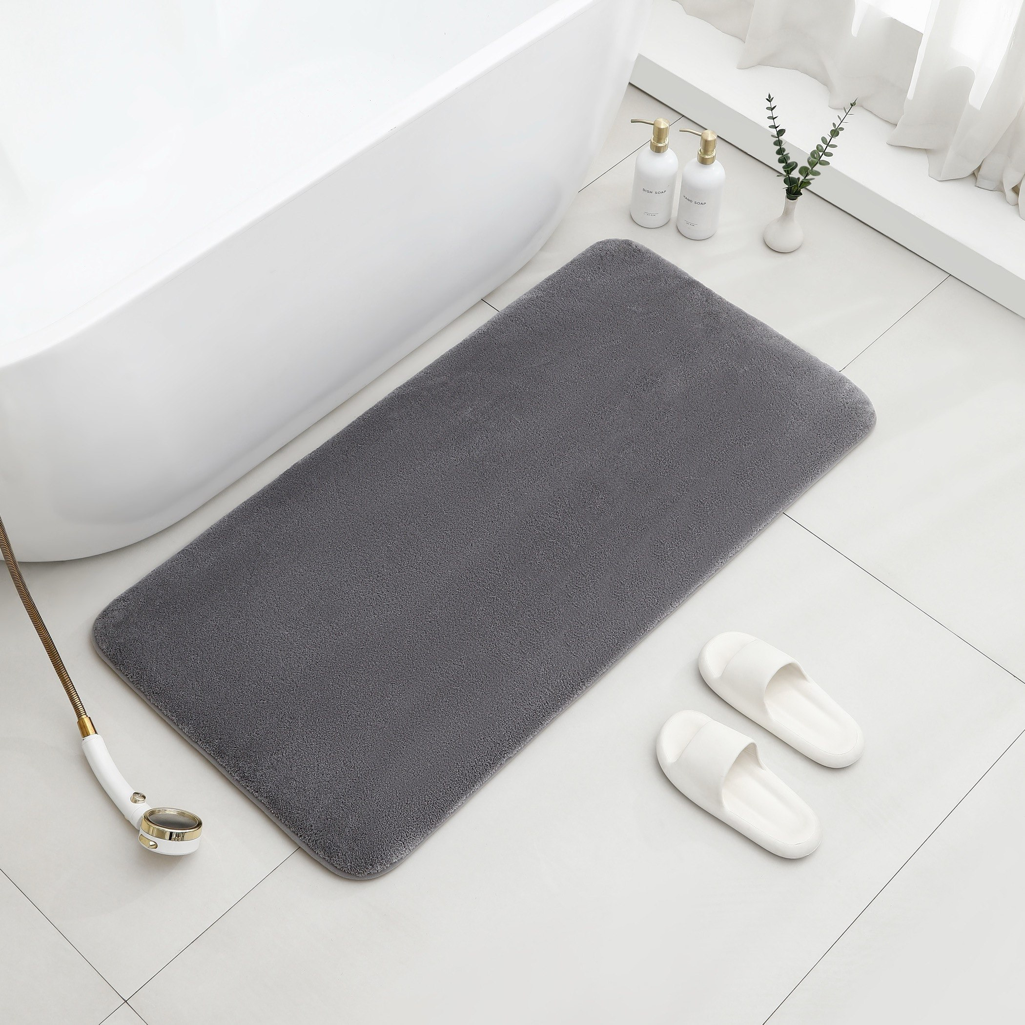 Lavish Epica Extra Comfort Memory Foam Bath Mat - 60x120 cm-hbxbedroom-floorcoverings-bathmats-image-1