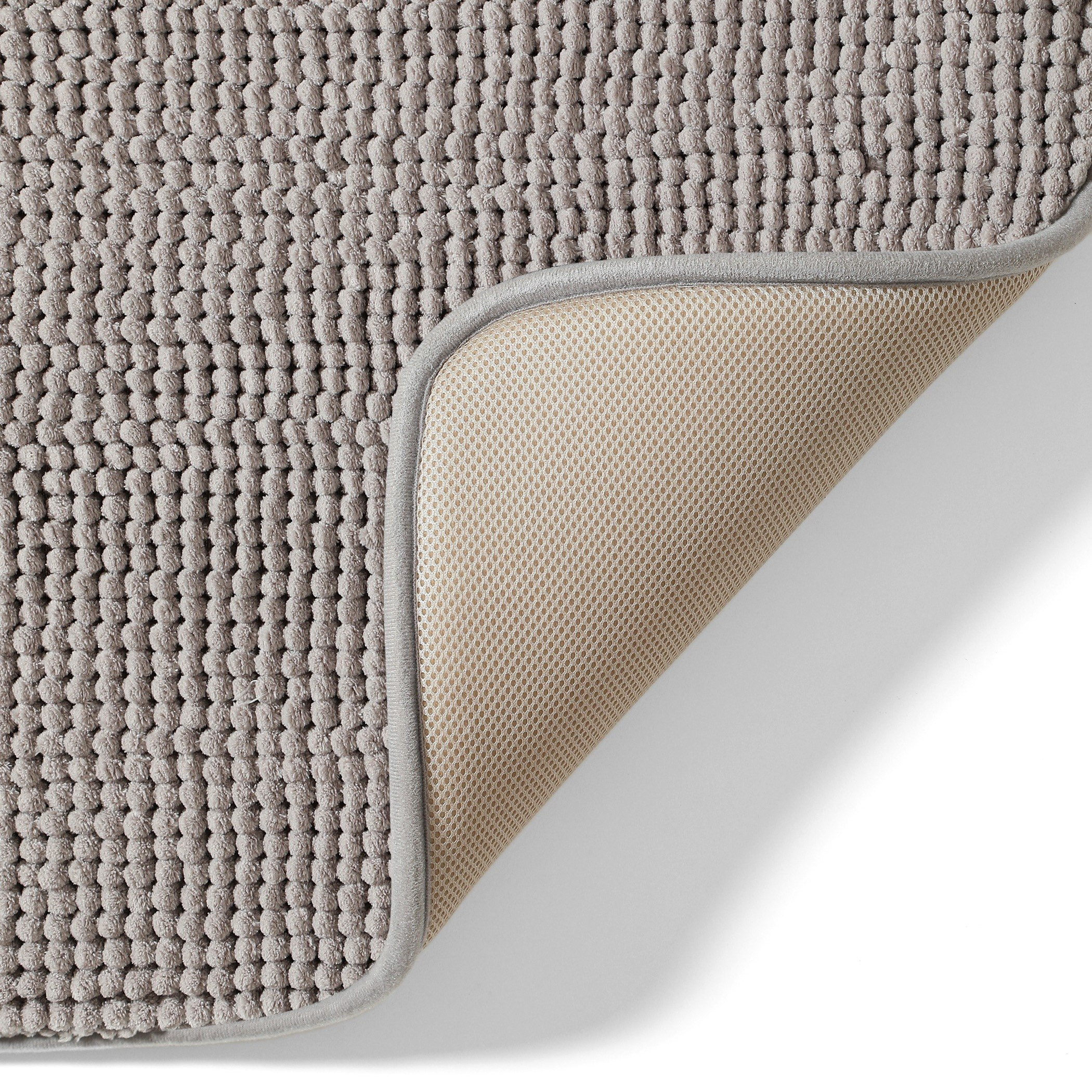 طقم سجاد حمام ميموري فوم شنيل قطعتين إيليت من لوكسوت-hbxbedroom-floorcoverings-bathmats-image-4