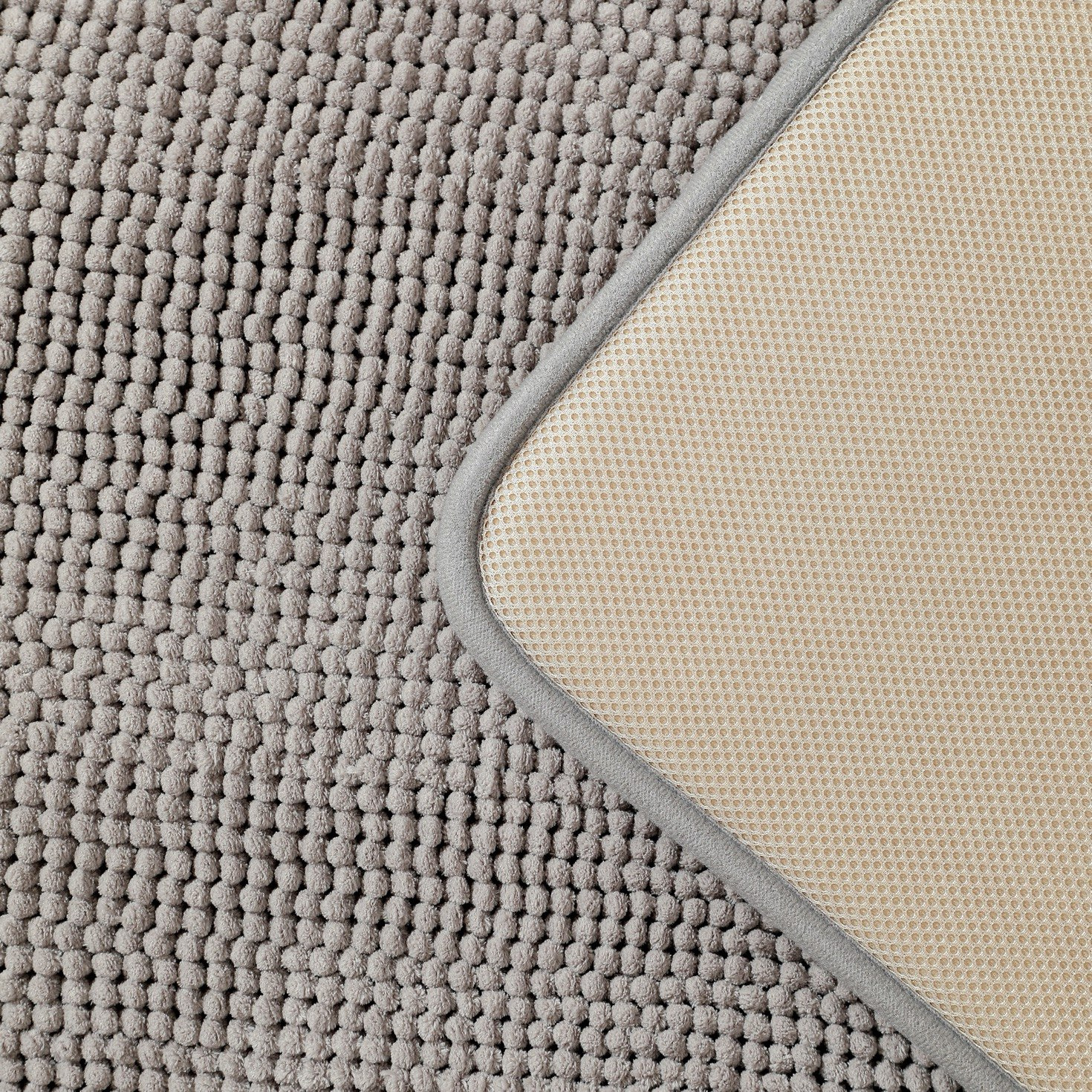 Luxot Elite Chenille Memory Foam Bath Mat - 45x75 cm-hbxbedroom-floorcoverings-bathmats-image-5